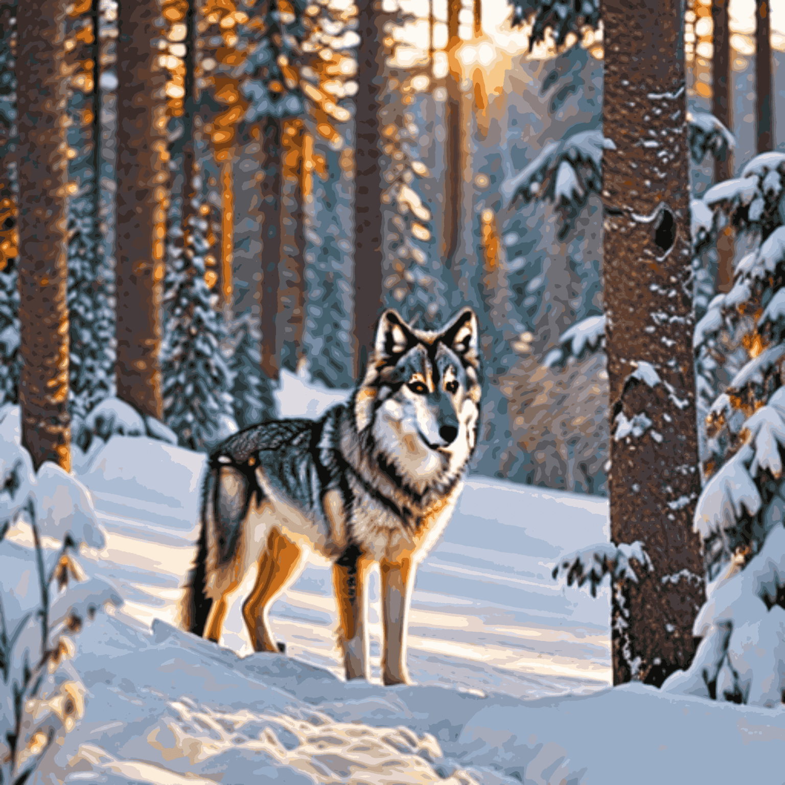 Susi hukassa / A Wolf Is Lost artwork