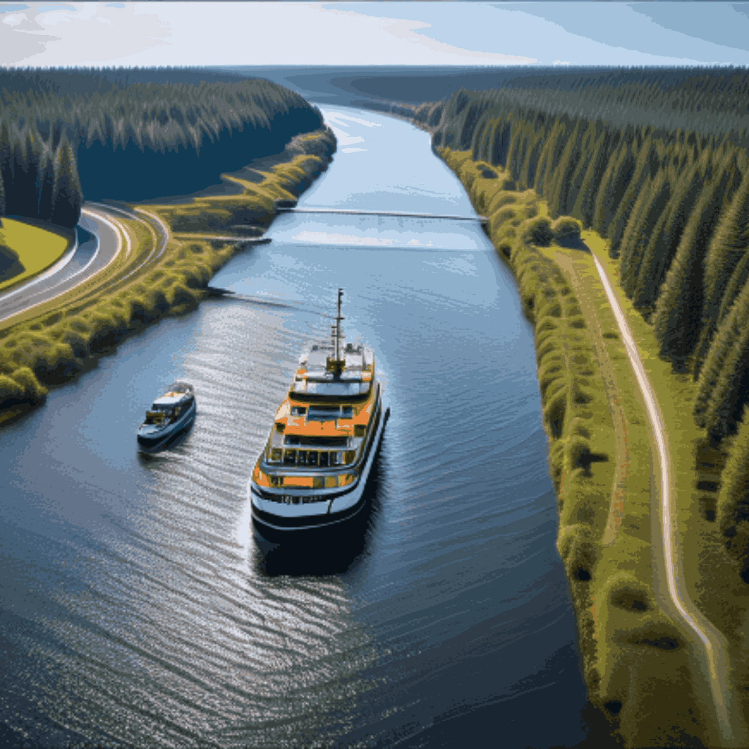 Saimaan kanava / The Saimaa Canal artwork