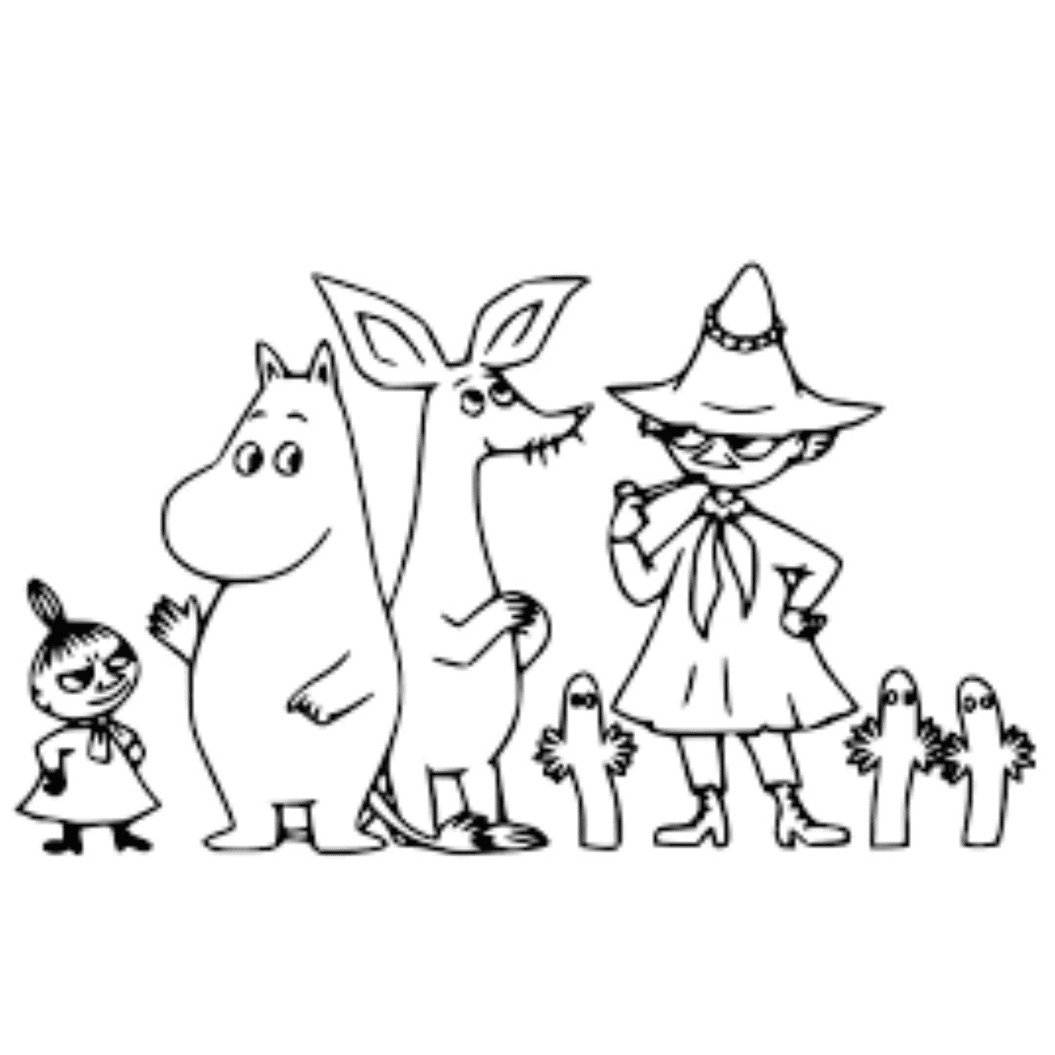 Muumit / Moomins artwork