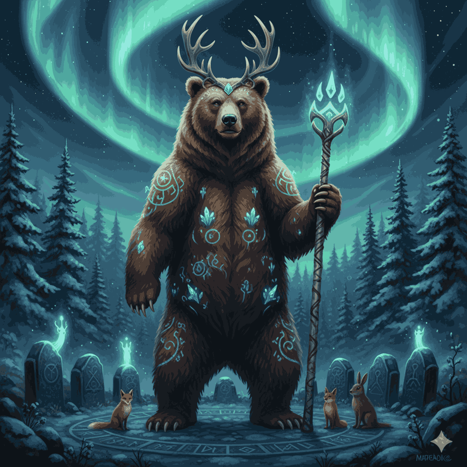 Karhu / Bear artwork
