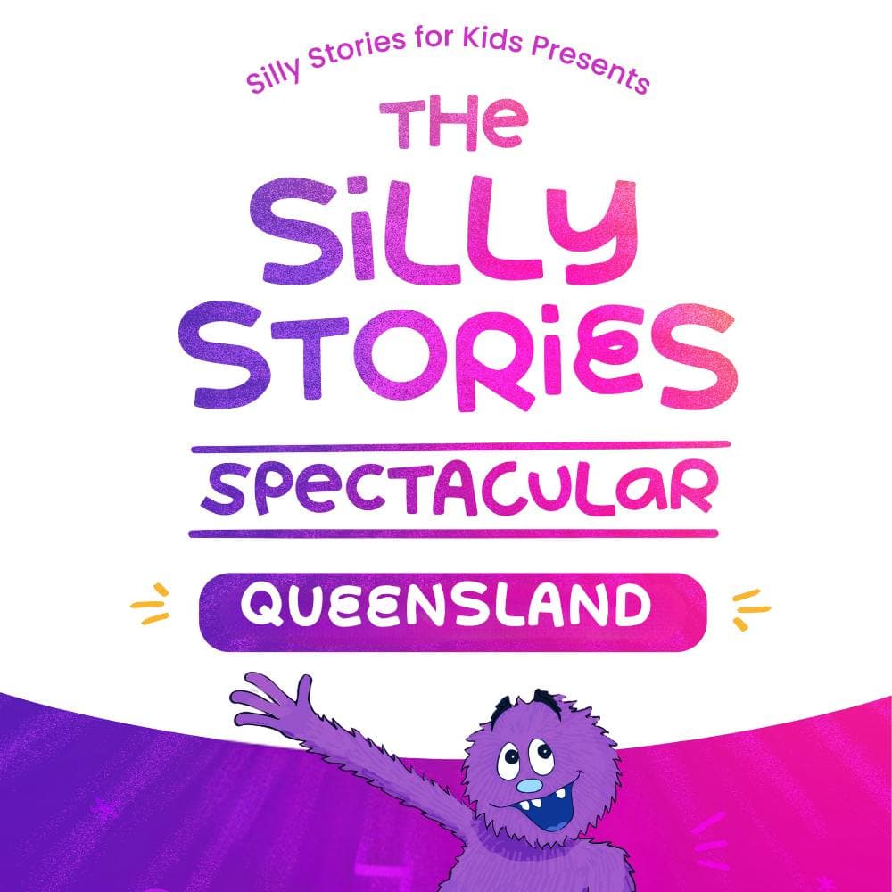 SPECIAL ANOUNCEMENT - SILLY STORIES FOR KIDS IS HEADED TO THE GOLDCOAST! artwork