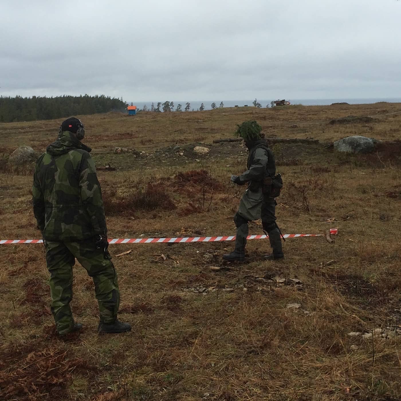 Försvaret på Gotland – det bidde en tumme artwork