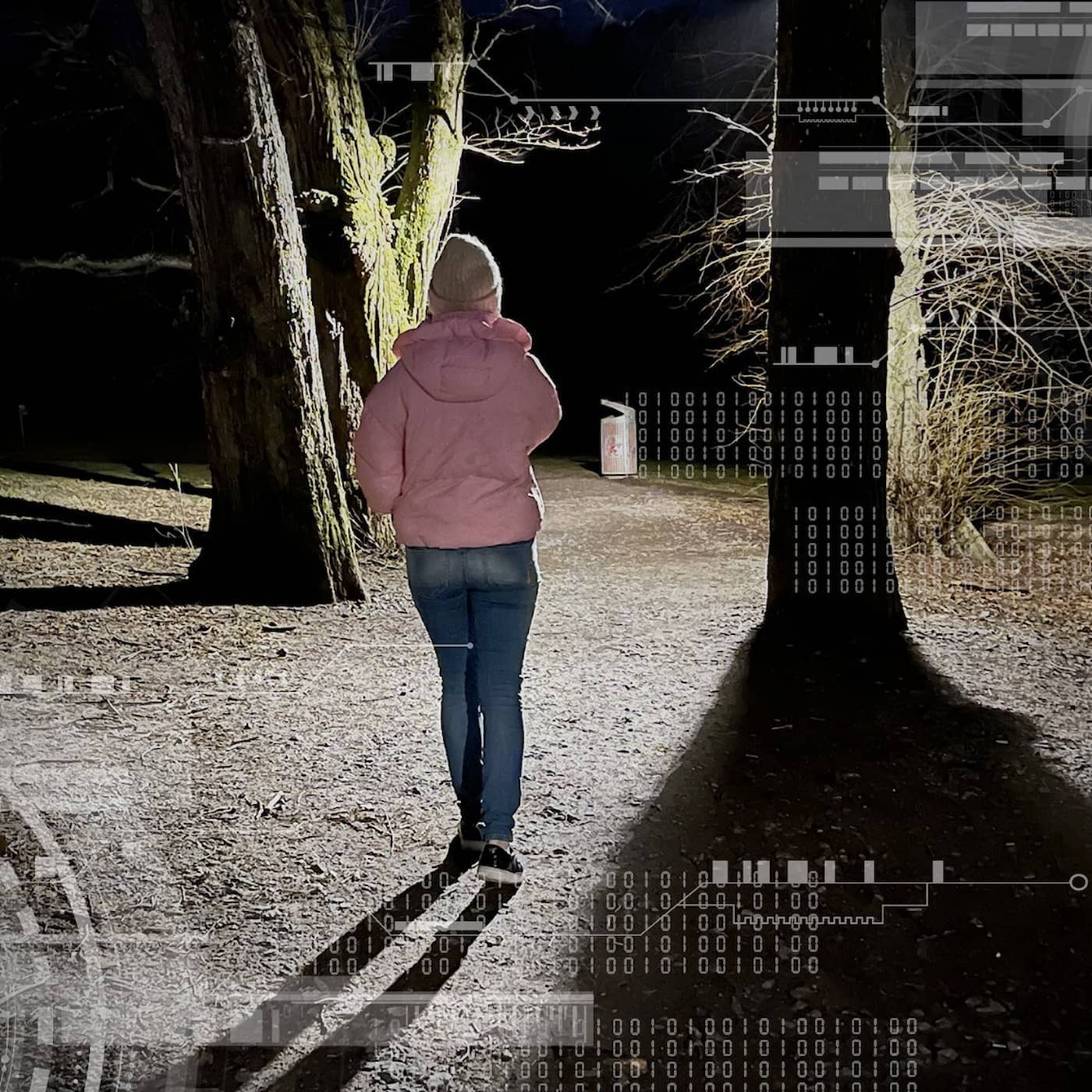 Otrygga kvinnor – Sara bär kniv för att våga gå hem artwork