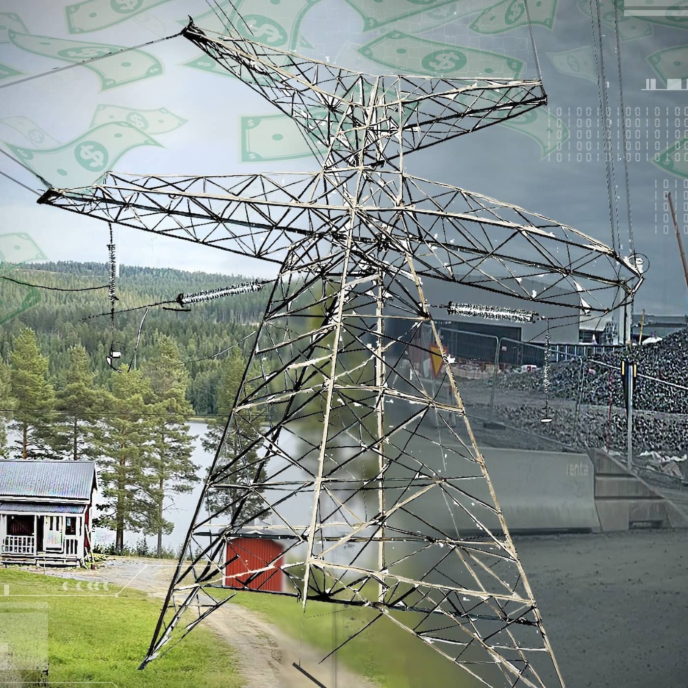 Den gröna boomens baksida artwork