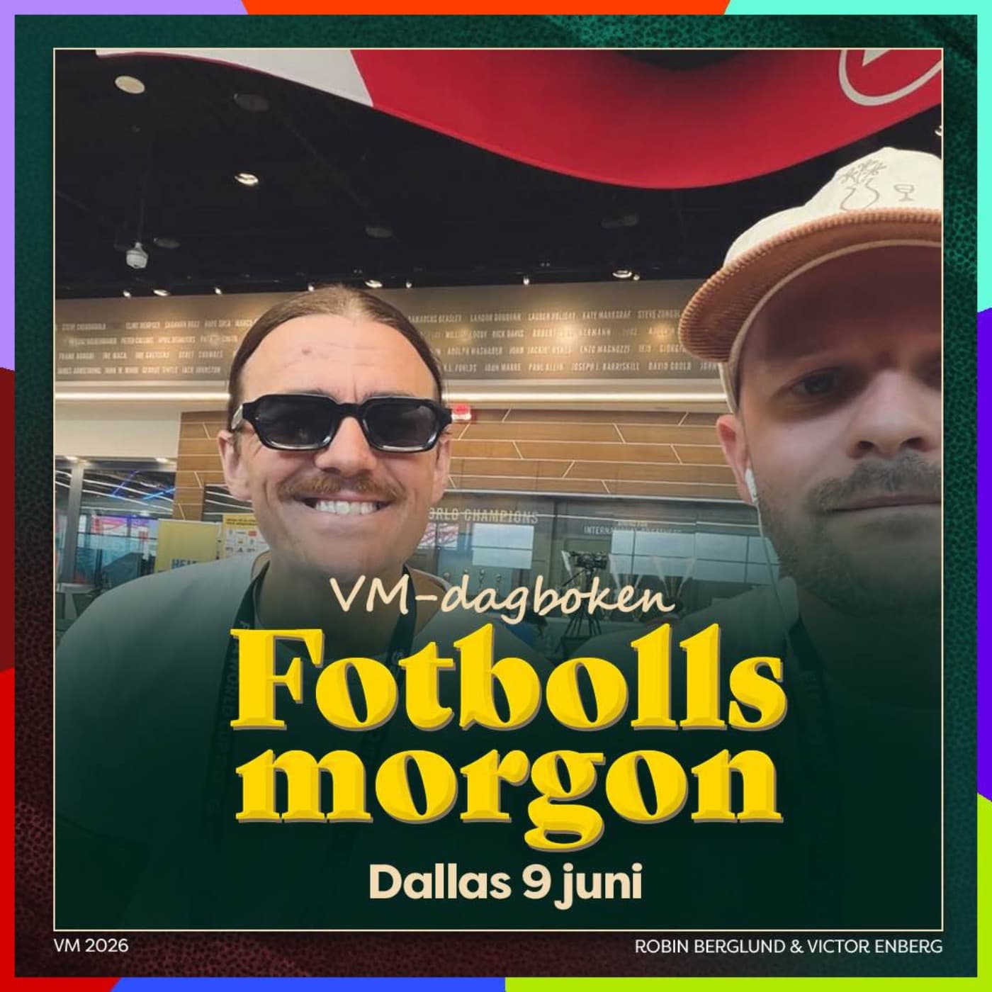 VM-dagboken: Dallas 9 juni (från landslagets träning) artwork