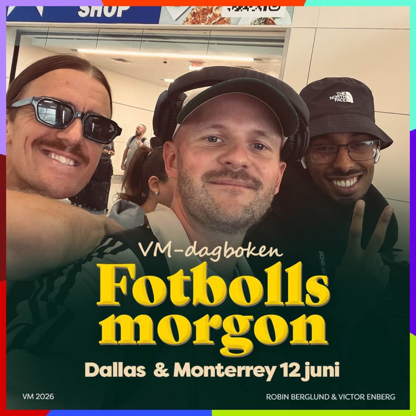 VM-dagboken: Dallas & Monterrey 12 juni (Träffar landslagets frisör i boardingkön) artwork