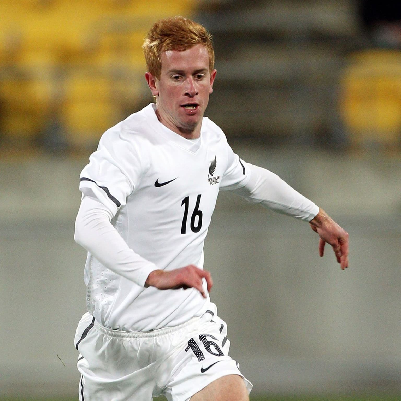Aaron Clapham: NZ's best amateur footballer artwork