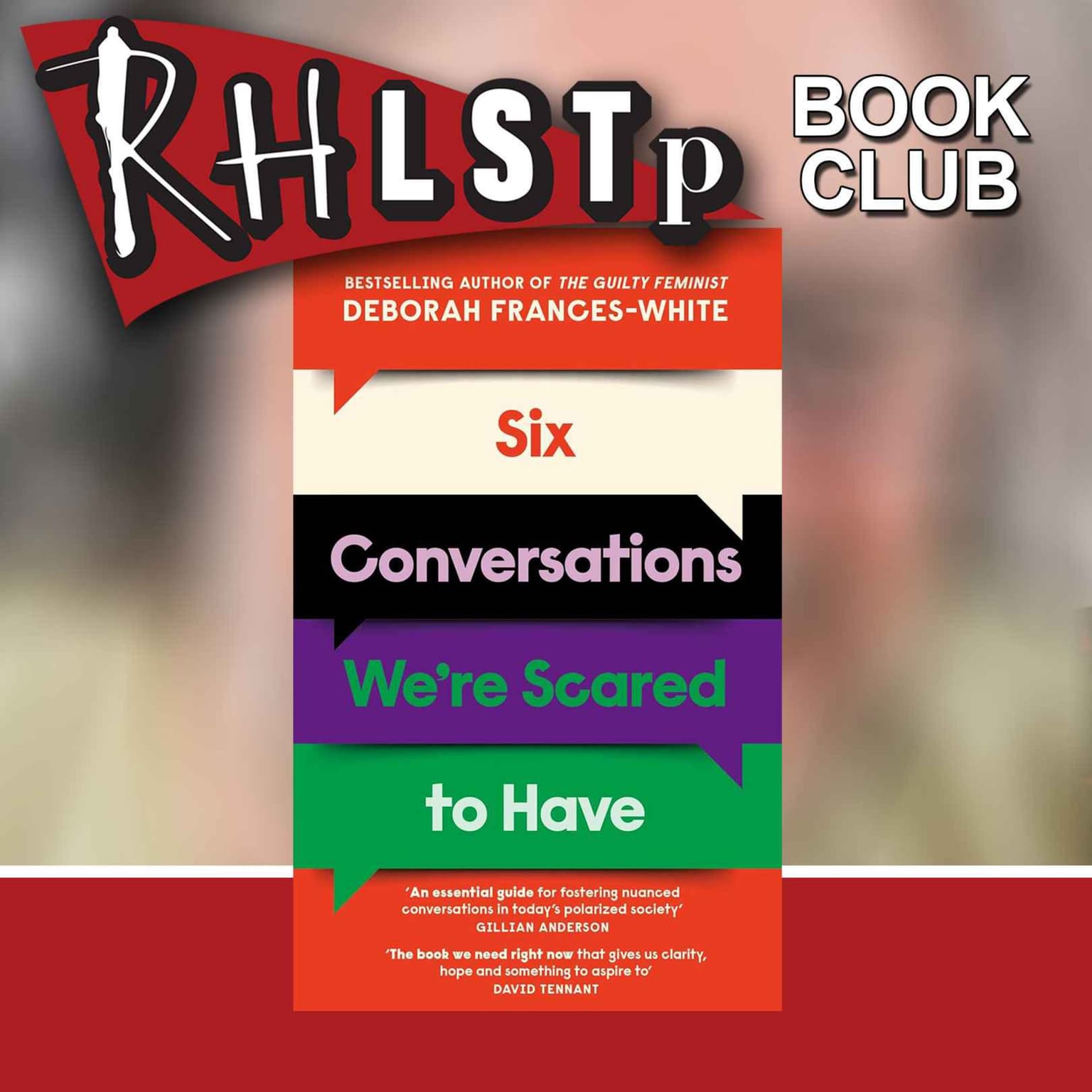 RHLSTP Book Club 135 - Deborah Frances-White artwork