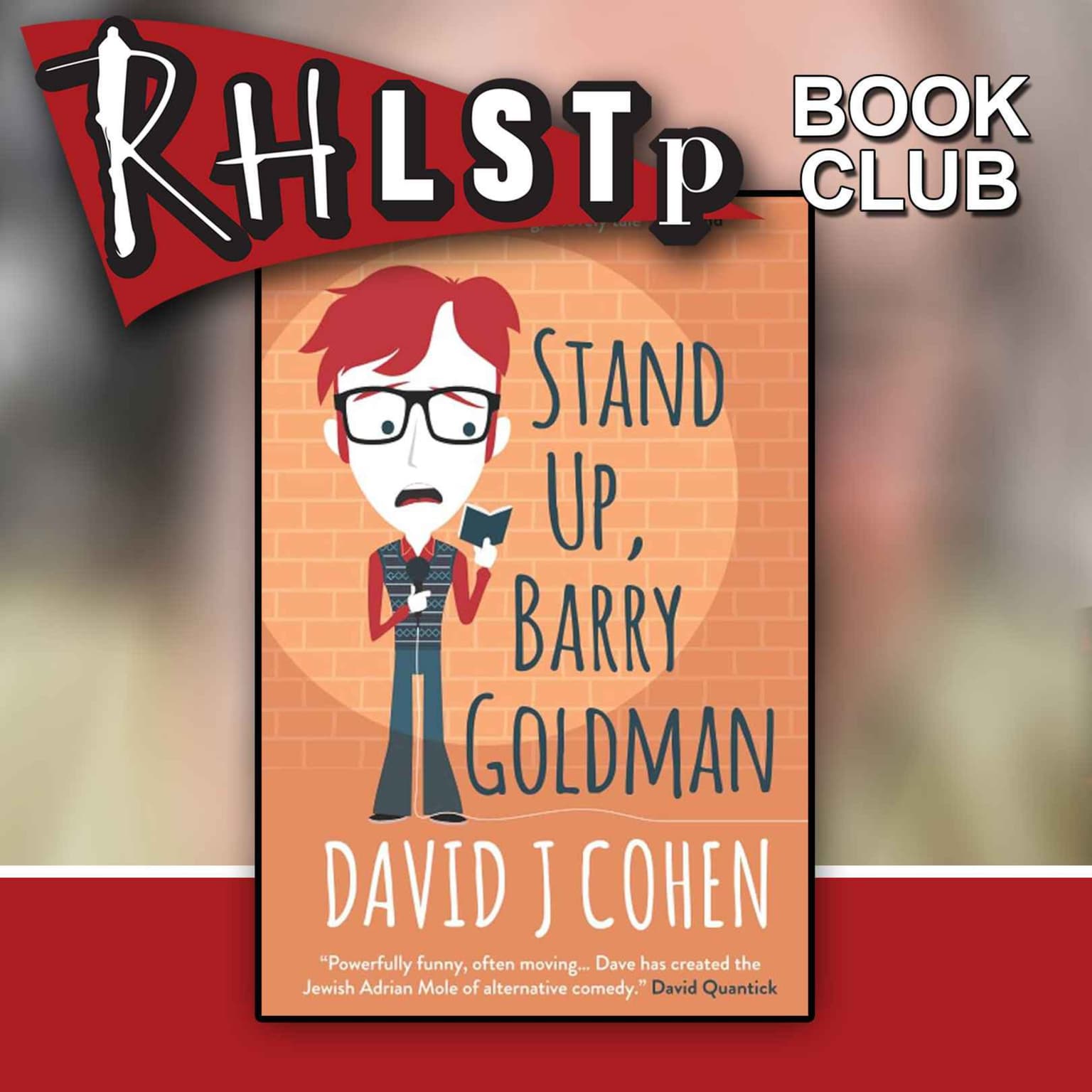 RHLSTP Book Club 75 - David J Cohen artwork