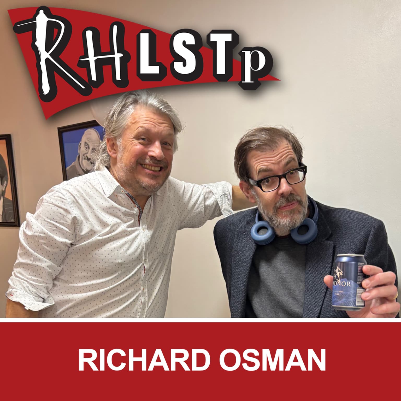 RHLSTP 595 - Richard Osman artwork