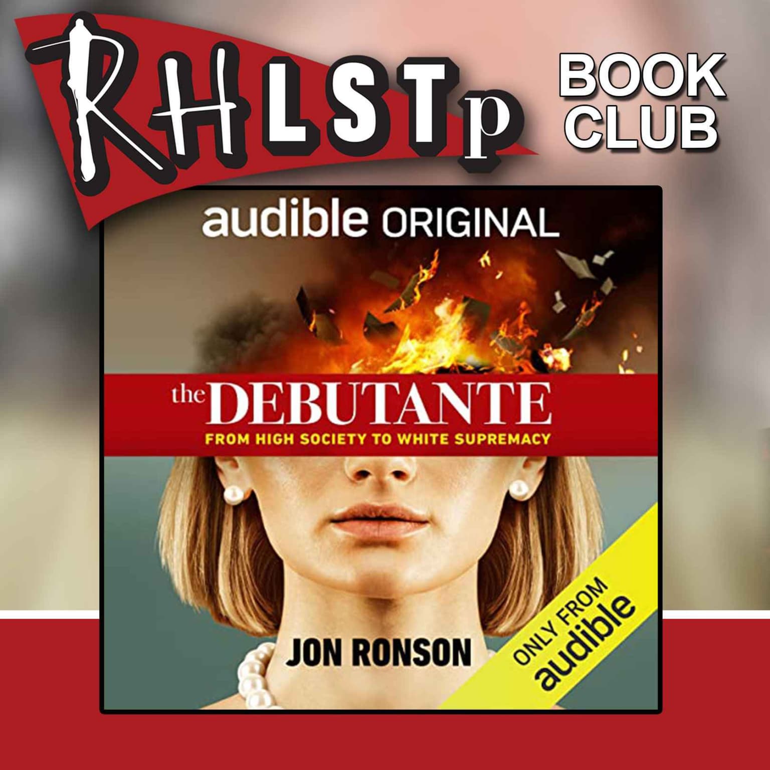 RHLSTP Book Club 53 - Jon Ronson artwork