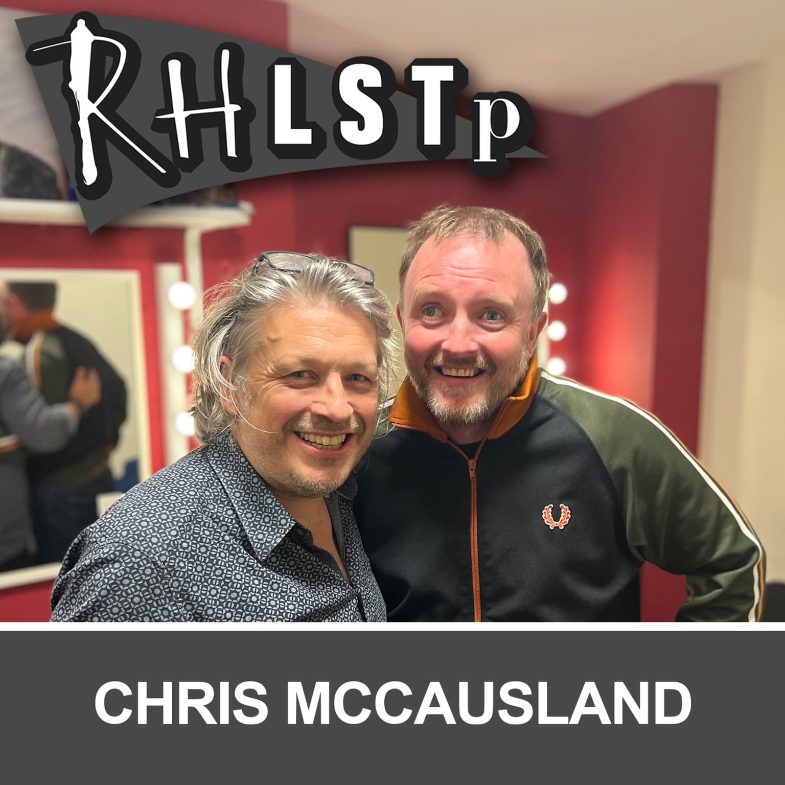 Retro RHLSTP 122 - Chris McCausland artwork