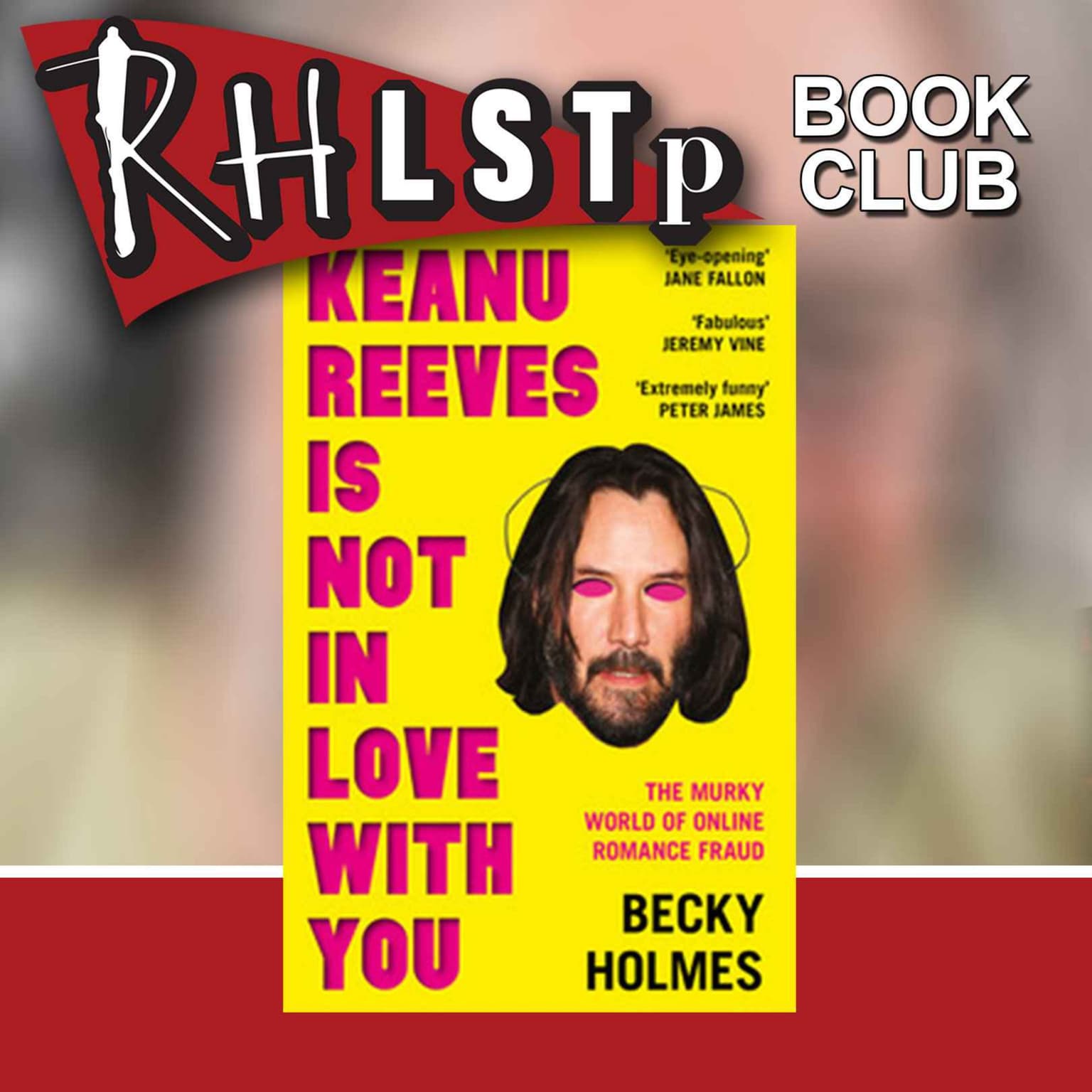 RHLSTP Book Club 83 - Becky Holmes artwork