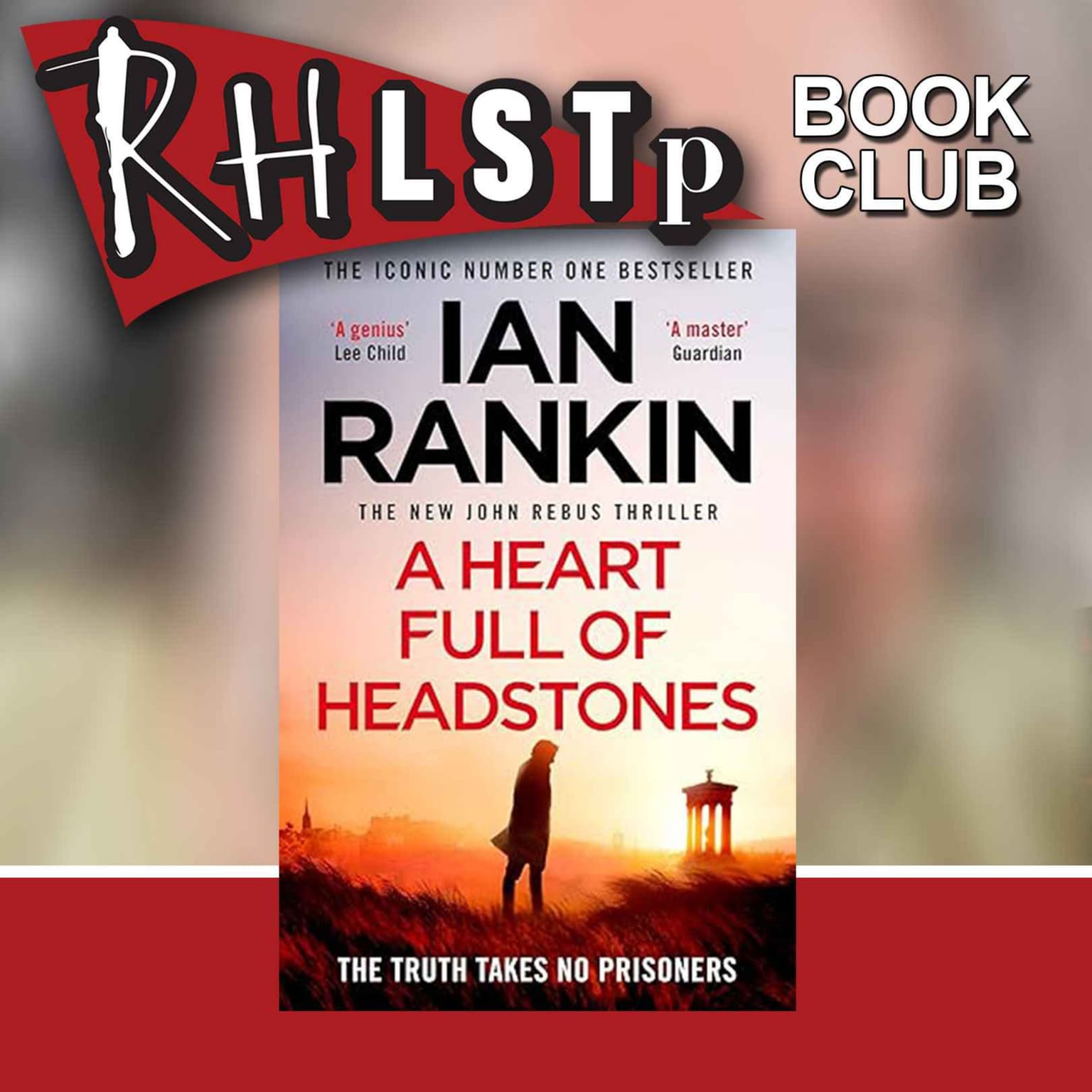 RHLSTP Book Club 81 - Ian Rankin artwork