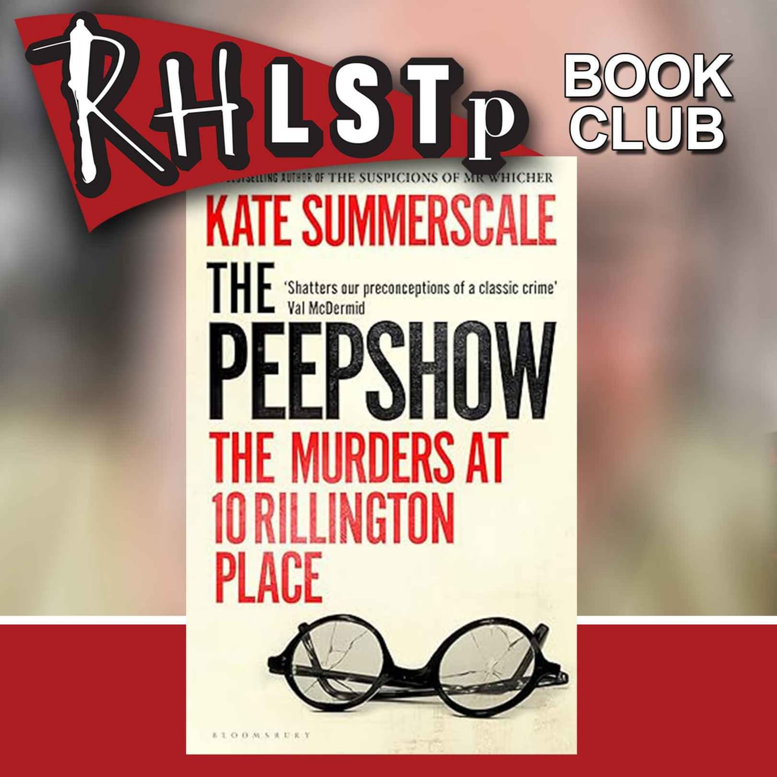 RHLSTP Book Club 124 - Kate Summerscale artwork