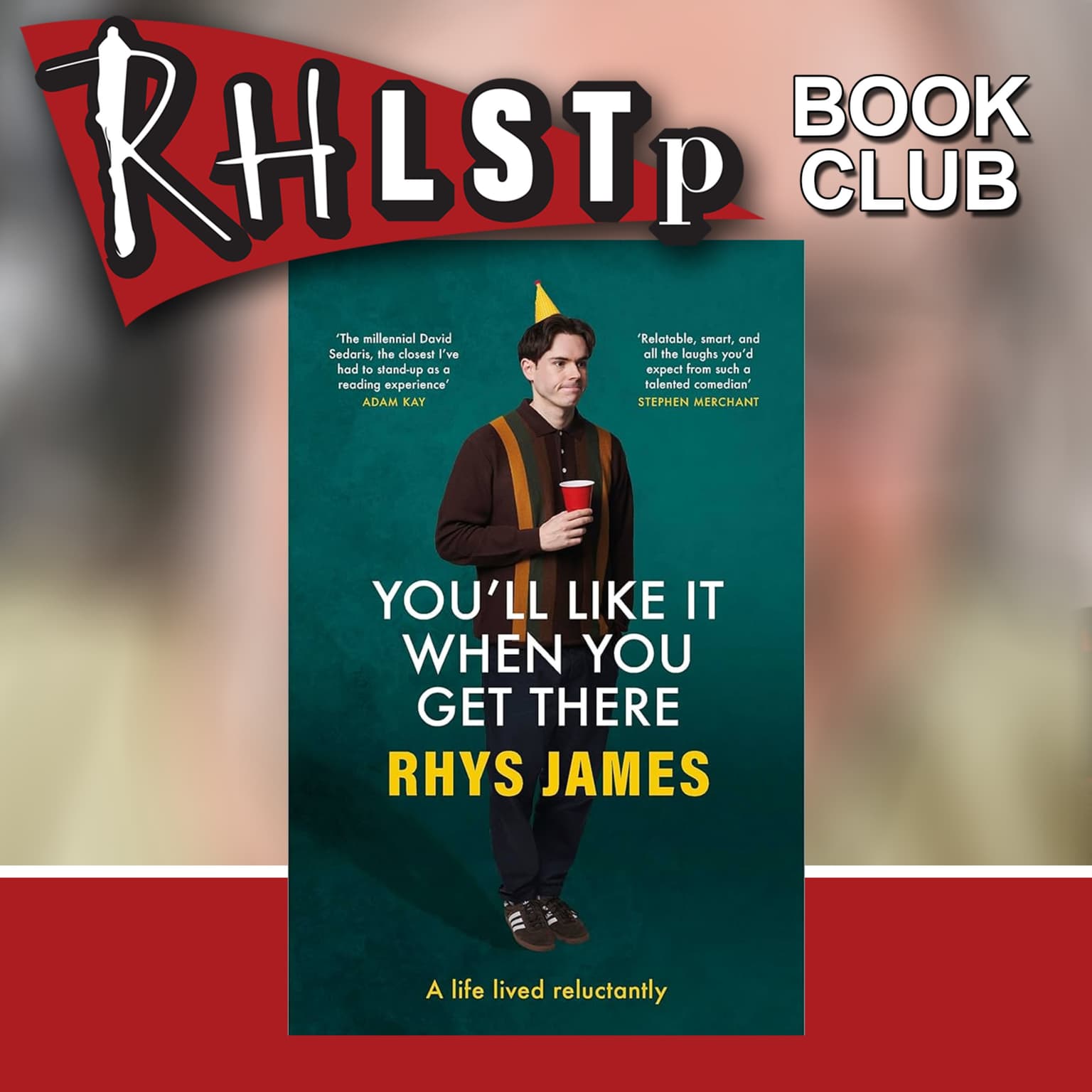 RHLSTP Book Club 151 - Rhys James artwork