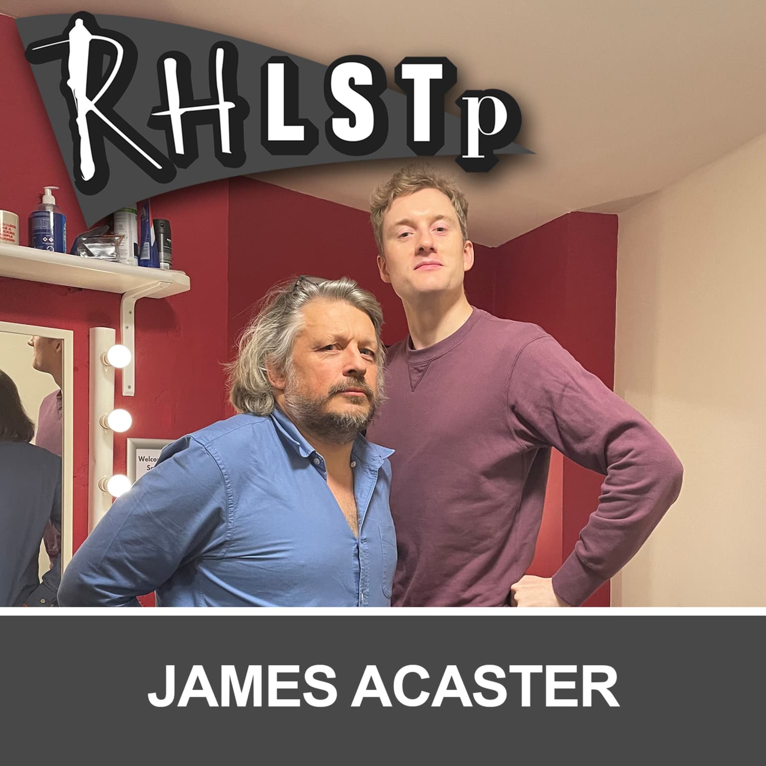 Retro RHLSTP 124 - James Acaster artwork