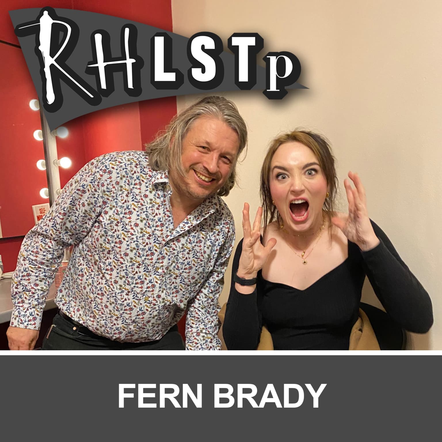 Retro RHLSTP 136 - Fern Brady artwork