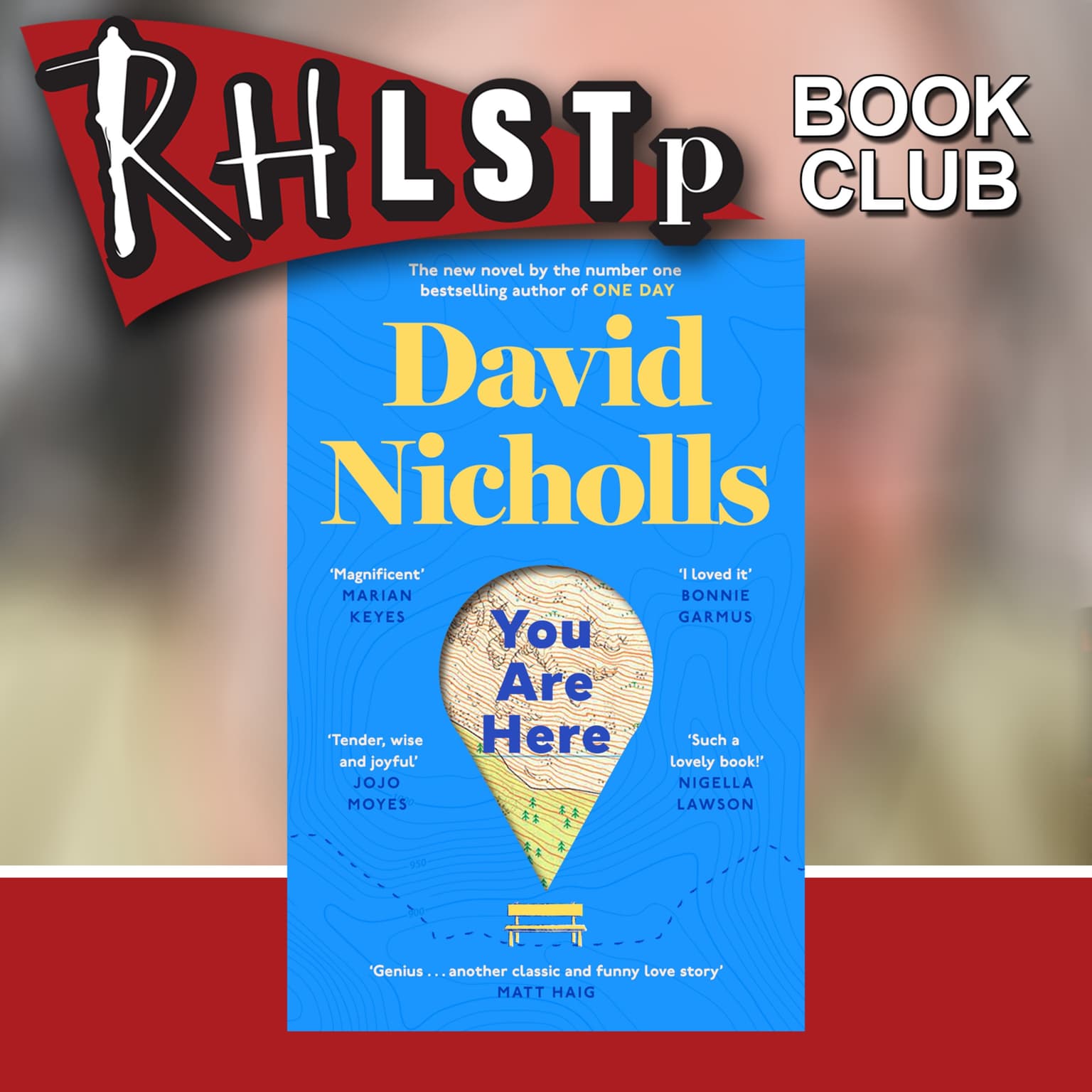 RHLSTP Book Club 144 - David Nicholls artwork