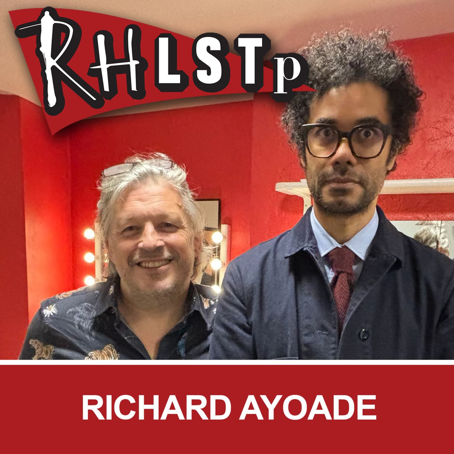 RHLSTP 591 - Richard Ayoade artwork