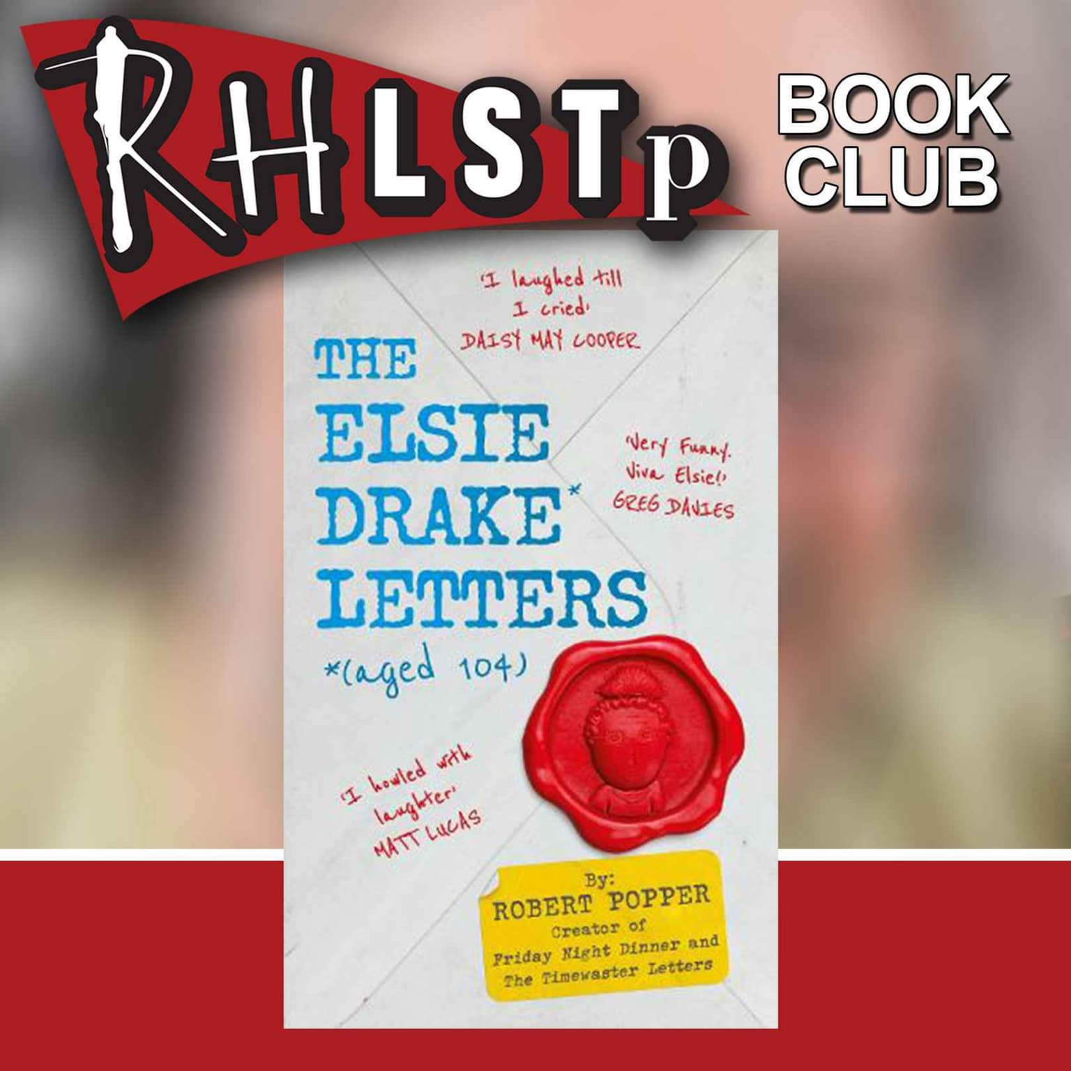 RHLSTP Book Club 115 - Robert Popper artwork