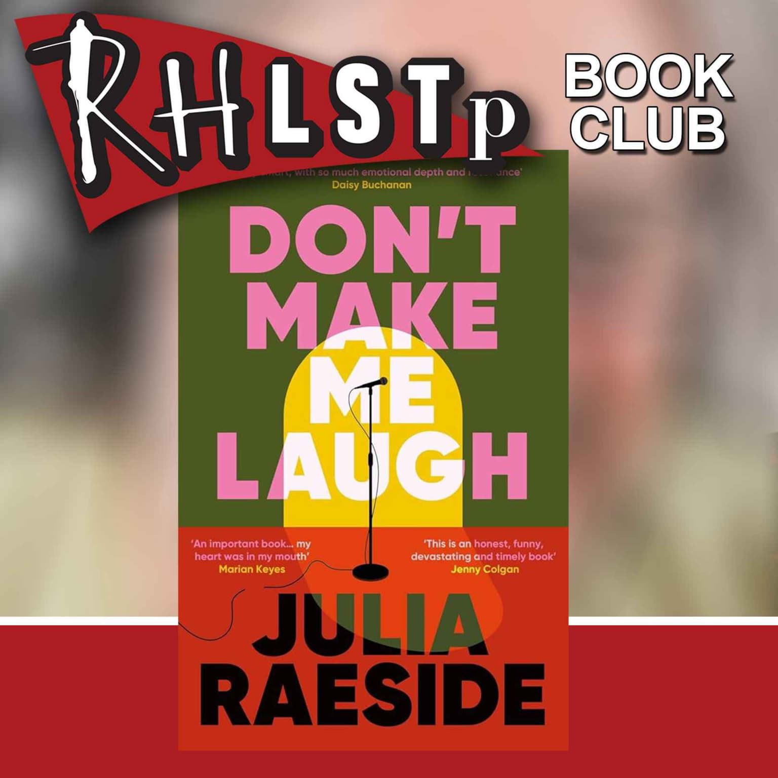 RHLSTP Book Club 128 - Julia Raeside artwork