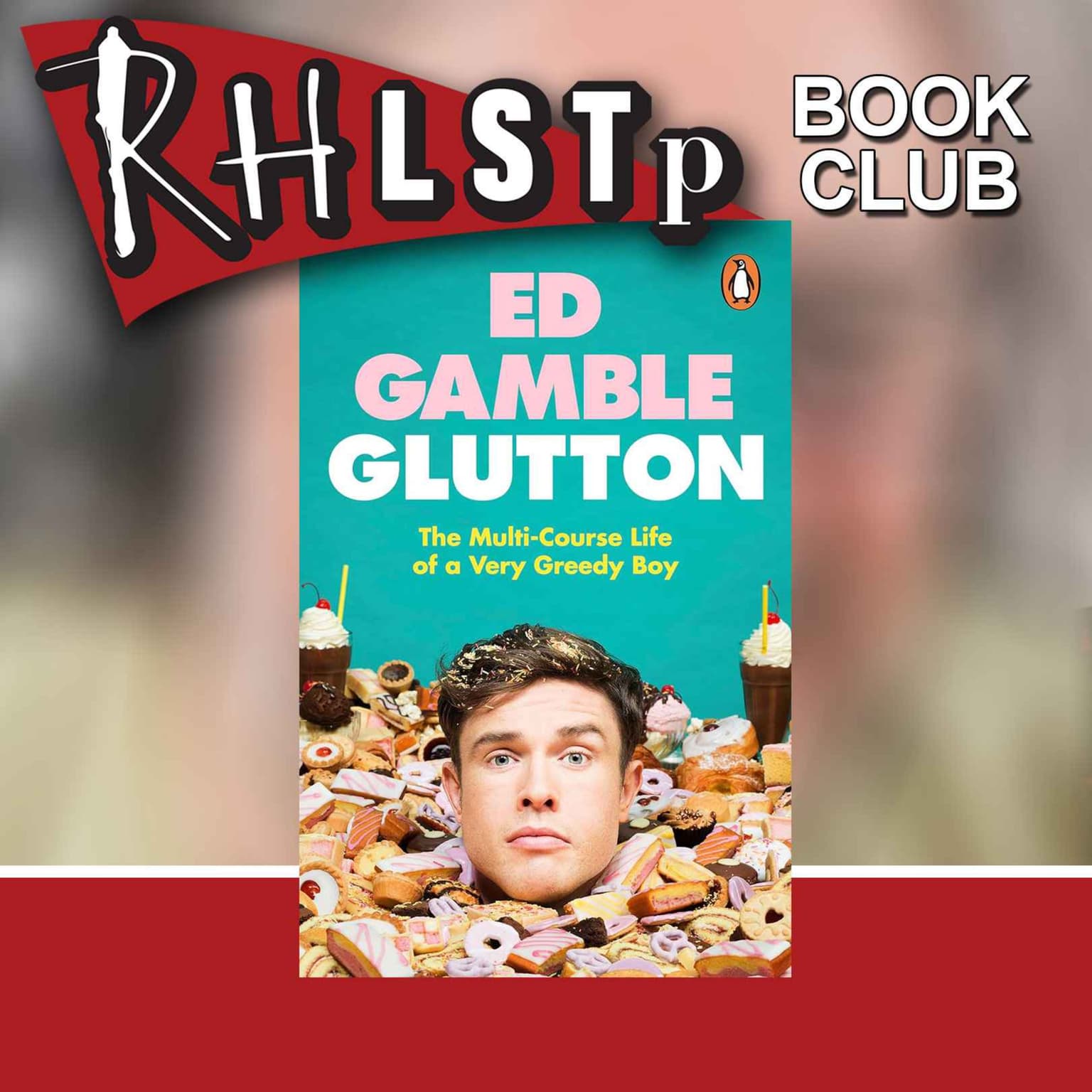 RHLSTP Book Club 88 - Ed Gamble artwork