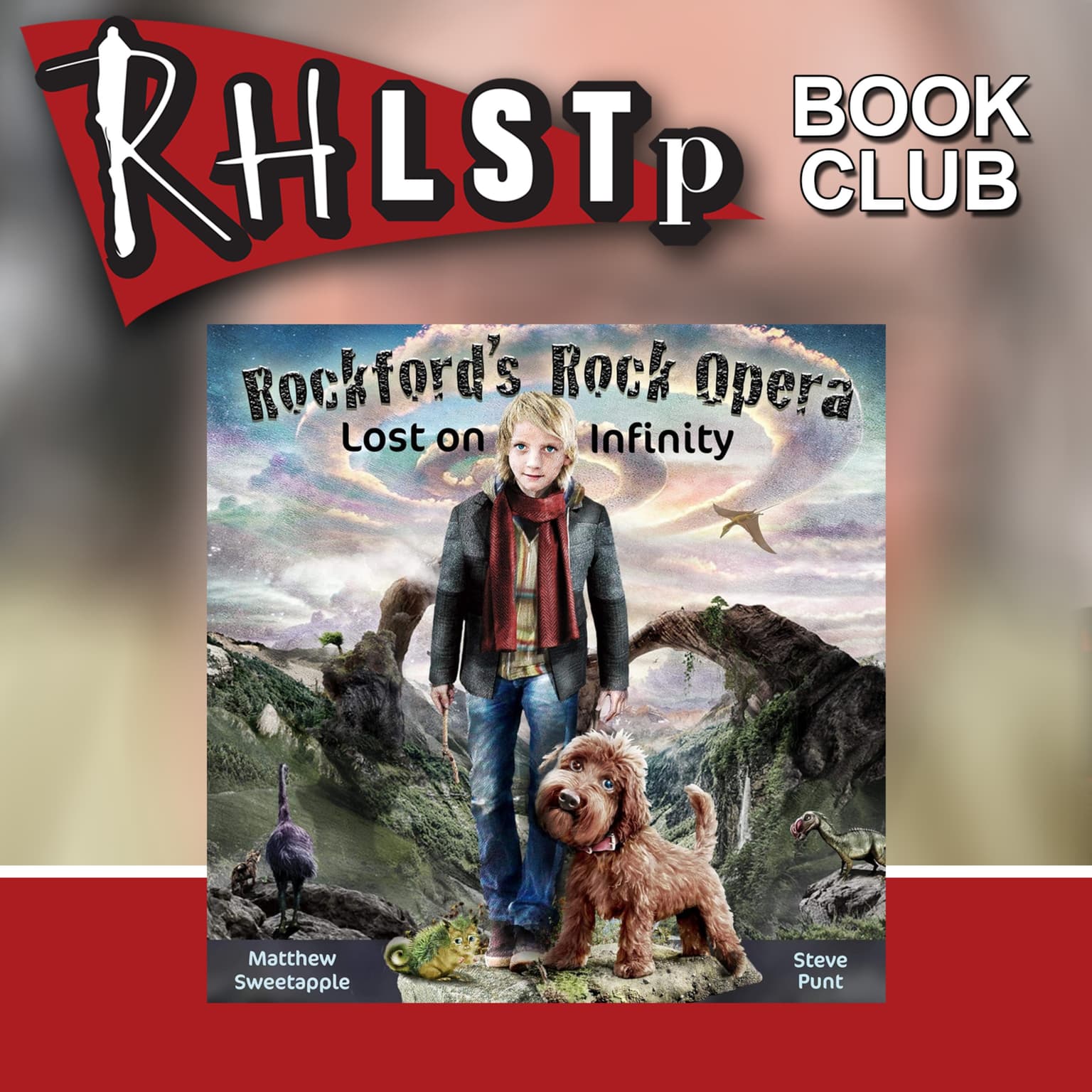 RHLSTP Book Club 163 - Steve Punt artwork