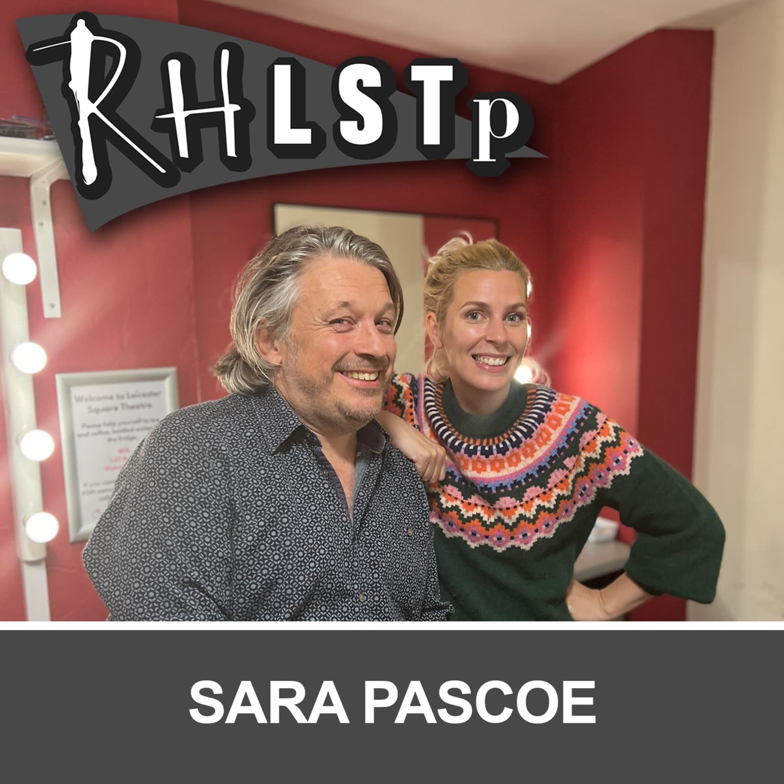 Retro RHLSTP 121 - Sara Pascoe artwork
