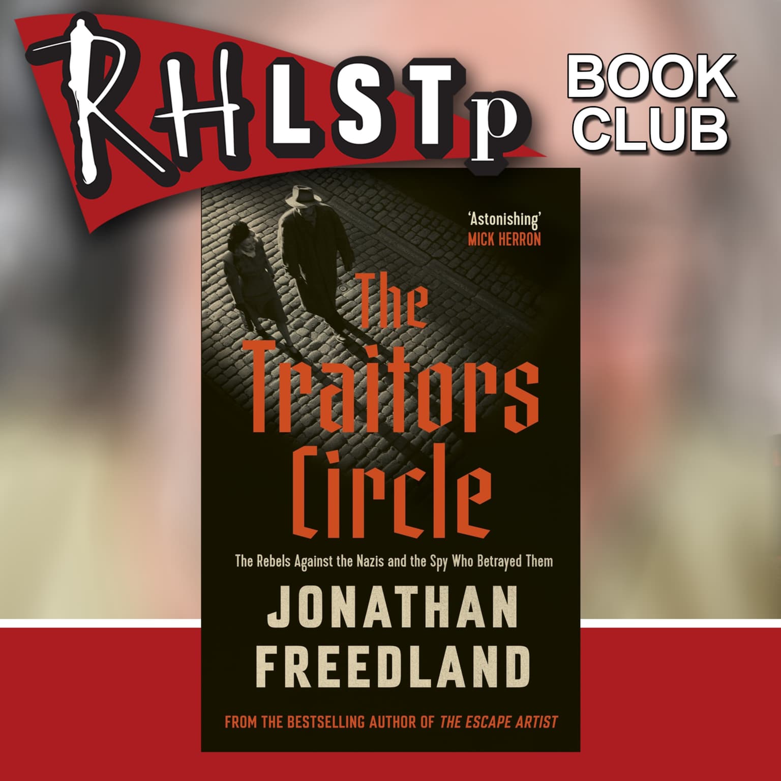 RHLSTP Book Club 162 - Jonathan Freedland artwork