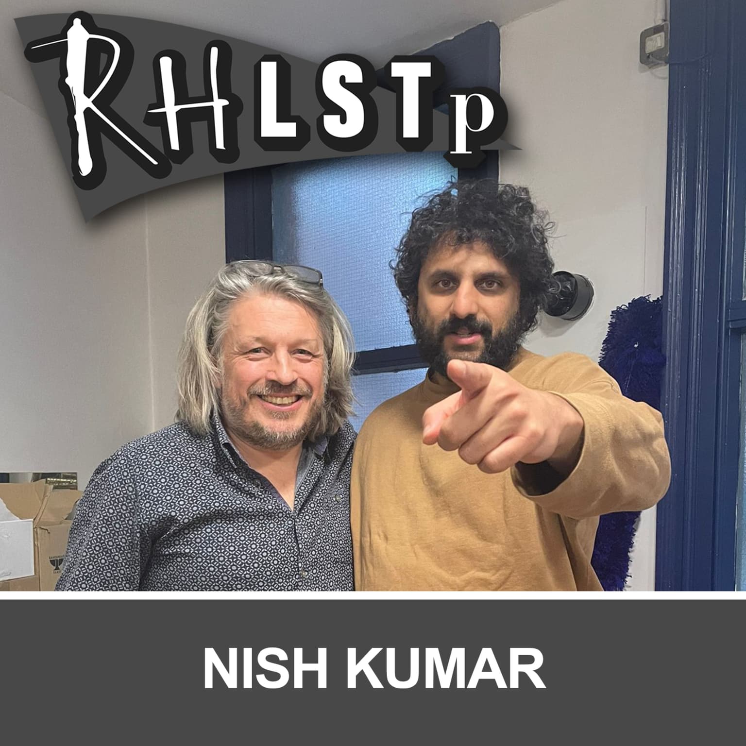 Retro RHLSTP 140 - Nish Kumar artwork