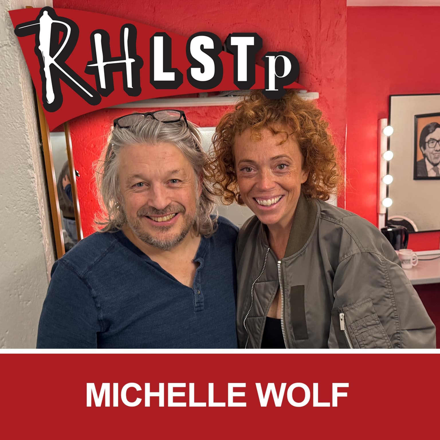 RHLSTP 608 - Michelle Wolf artwork