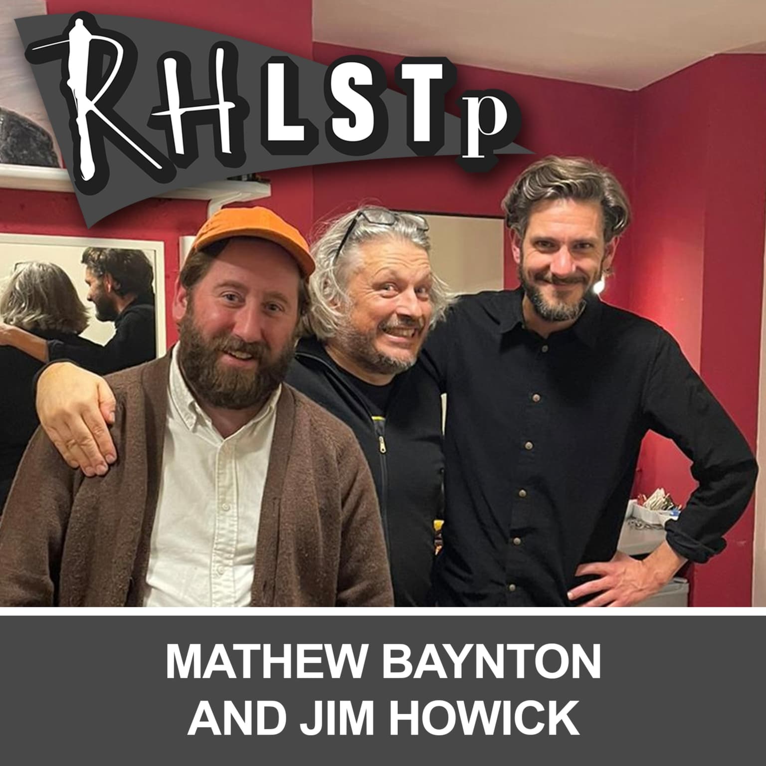 Retro RHLSTP 128 - Mathew Baynton and Jim Howick artwork