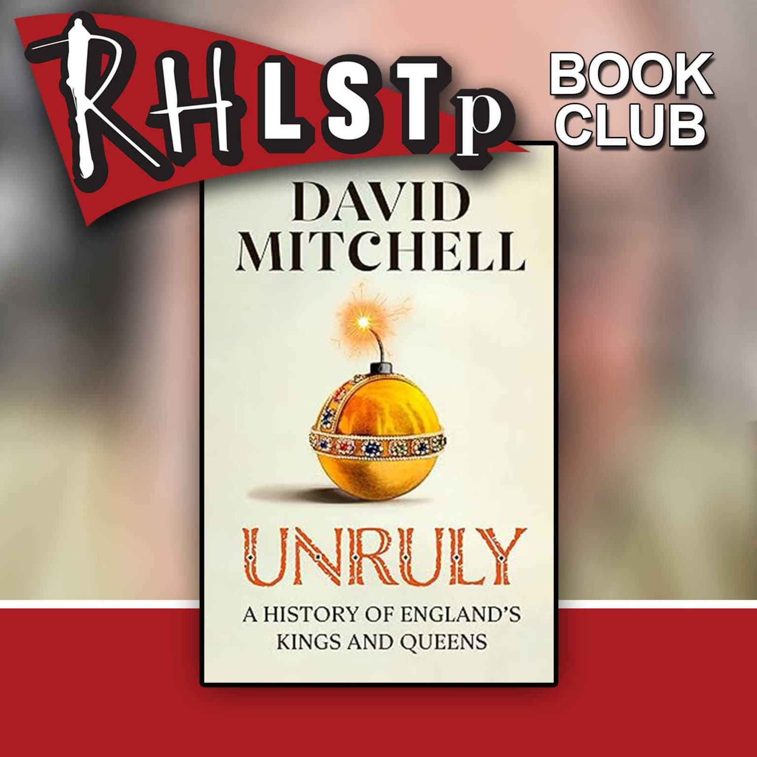 RHLSTP Book Club 65 - David Mitchell artwork
