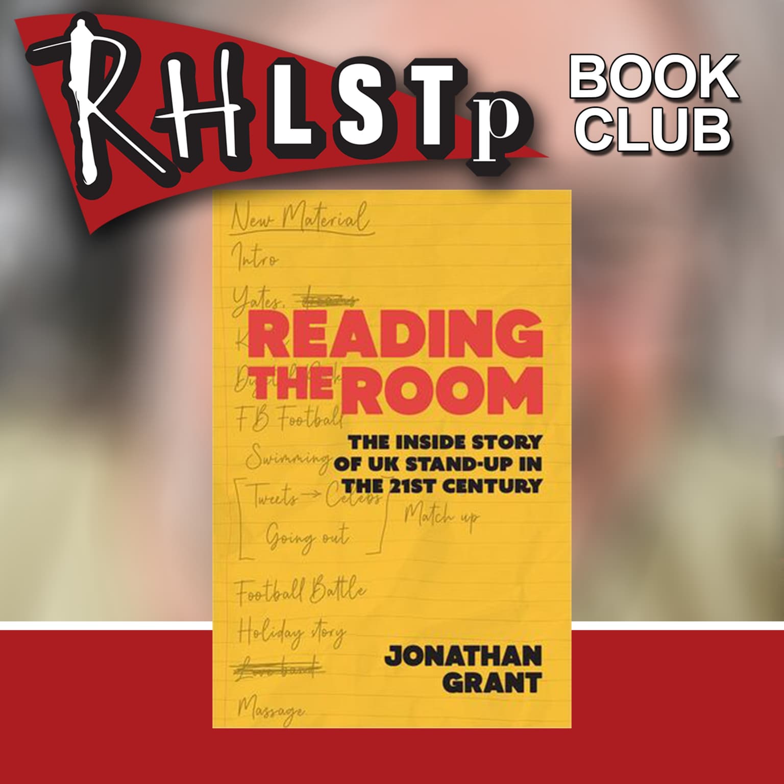 Jonathan Grant on Reading the Room - Book Club artwork