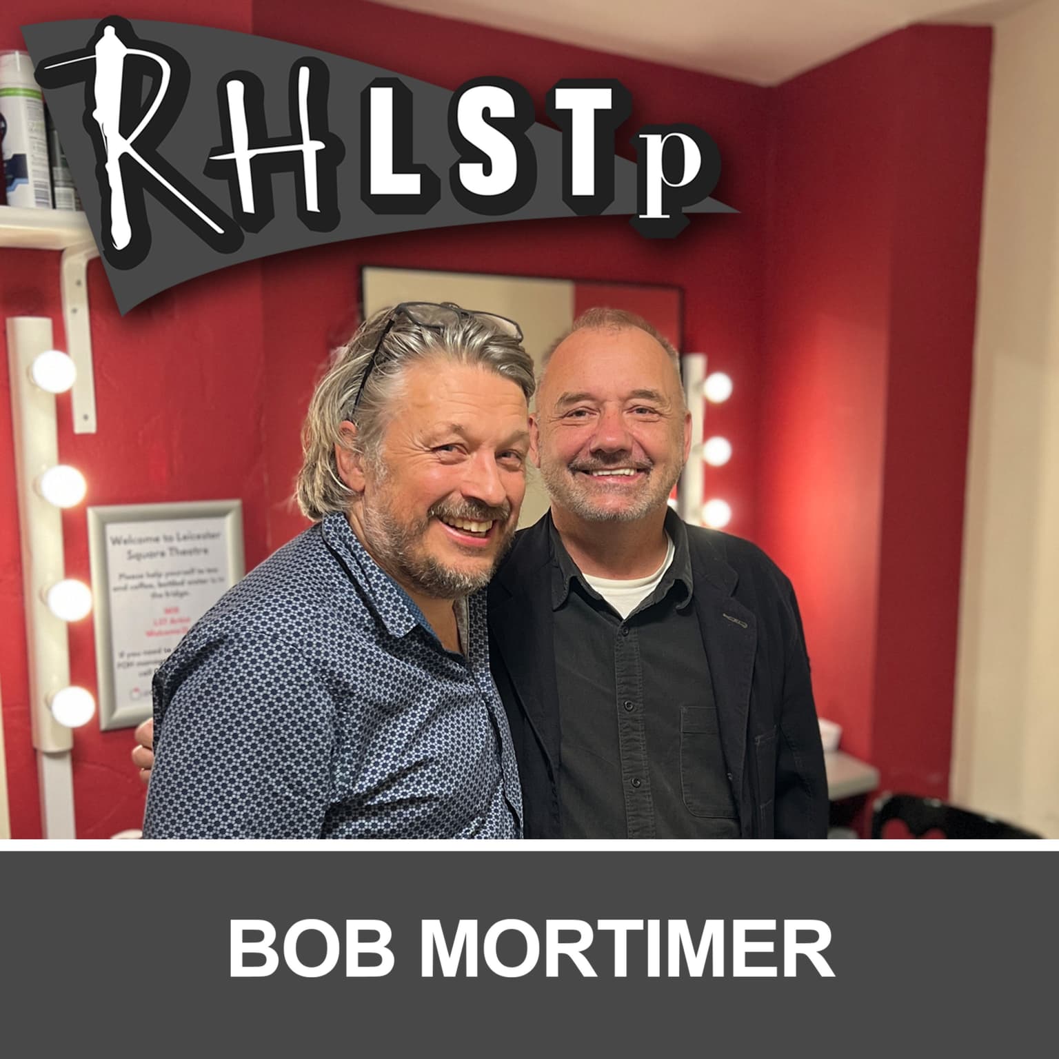Retro RHLSTP 119 - Bob Mortimer artwork