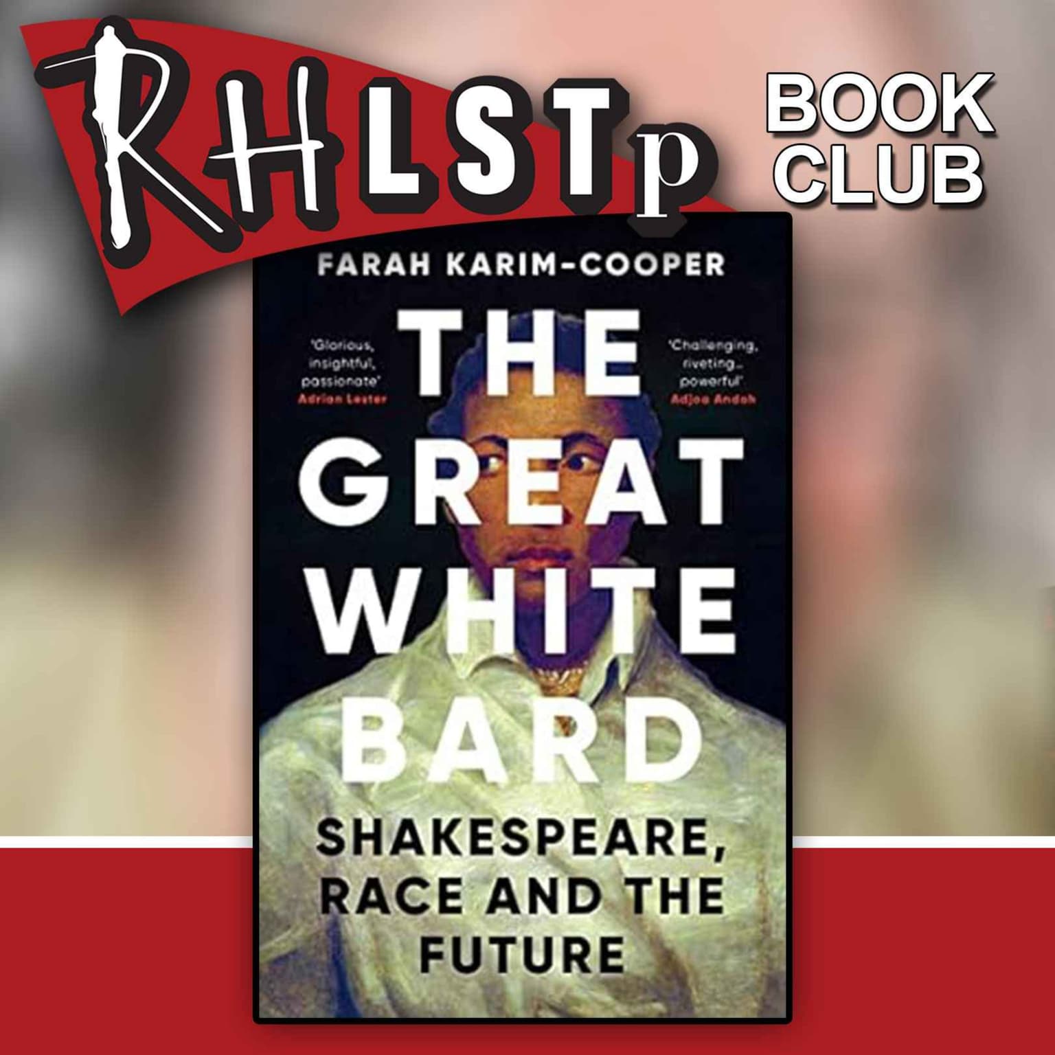RHLSTP Book Club 79 - Prof Farah Karim Cooper artwork