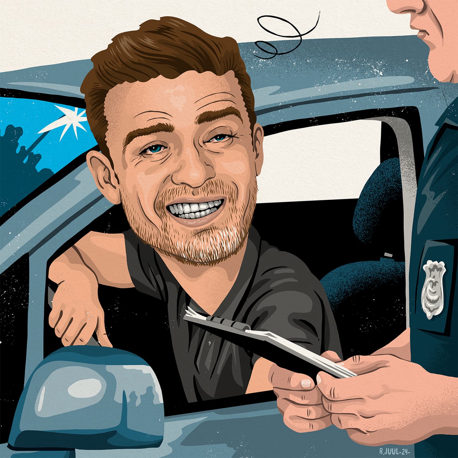 Justin case you missed it… artwork