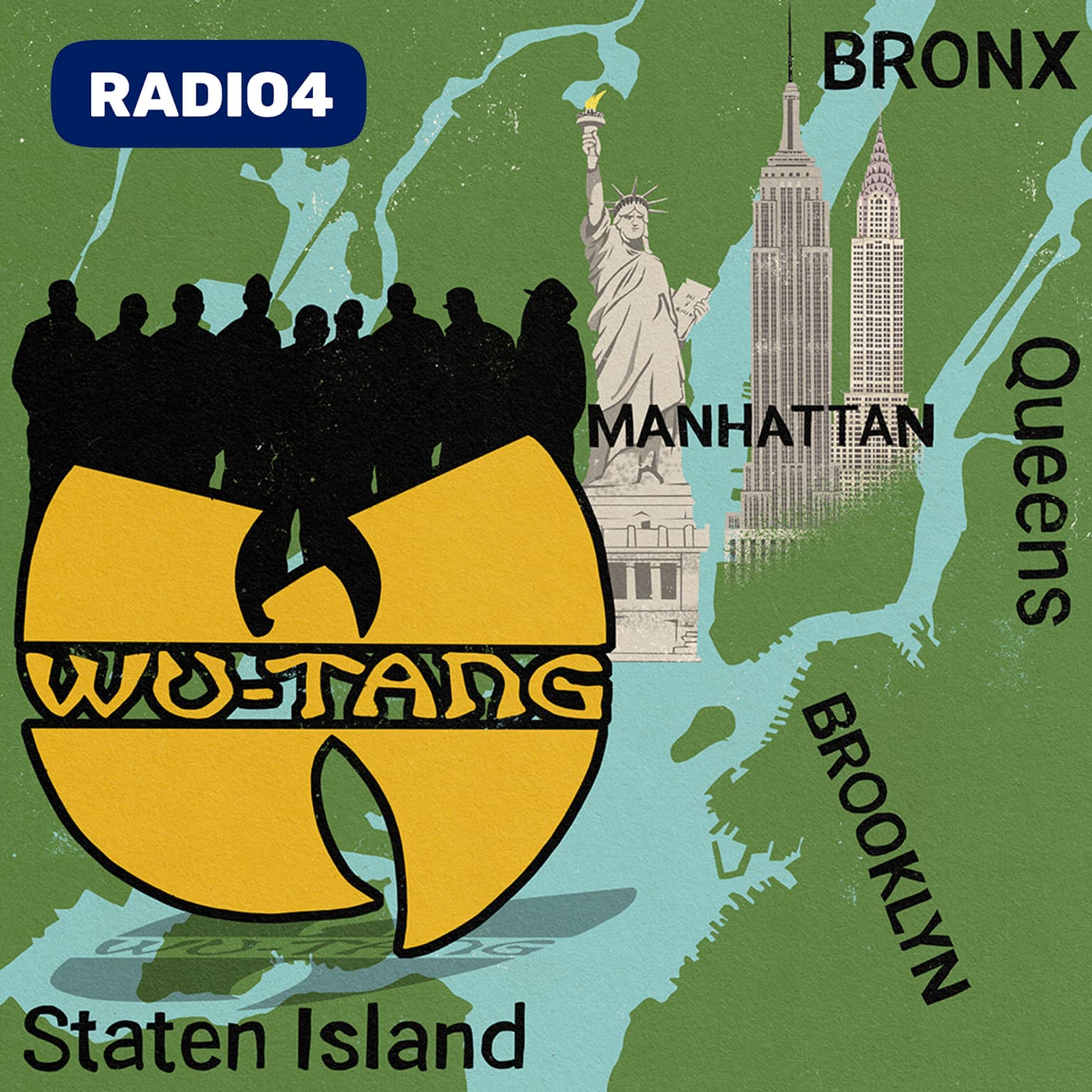 Wu-Tang Clan: Hvordan blev ni fattige fyre fra ghettoen til verdens største rapgruppe? artwork
