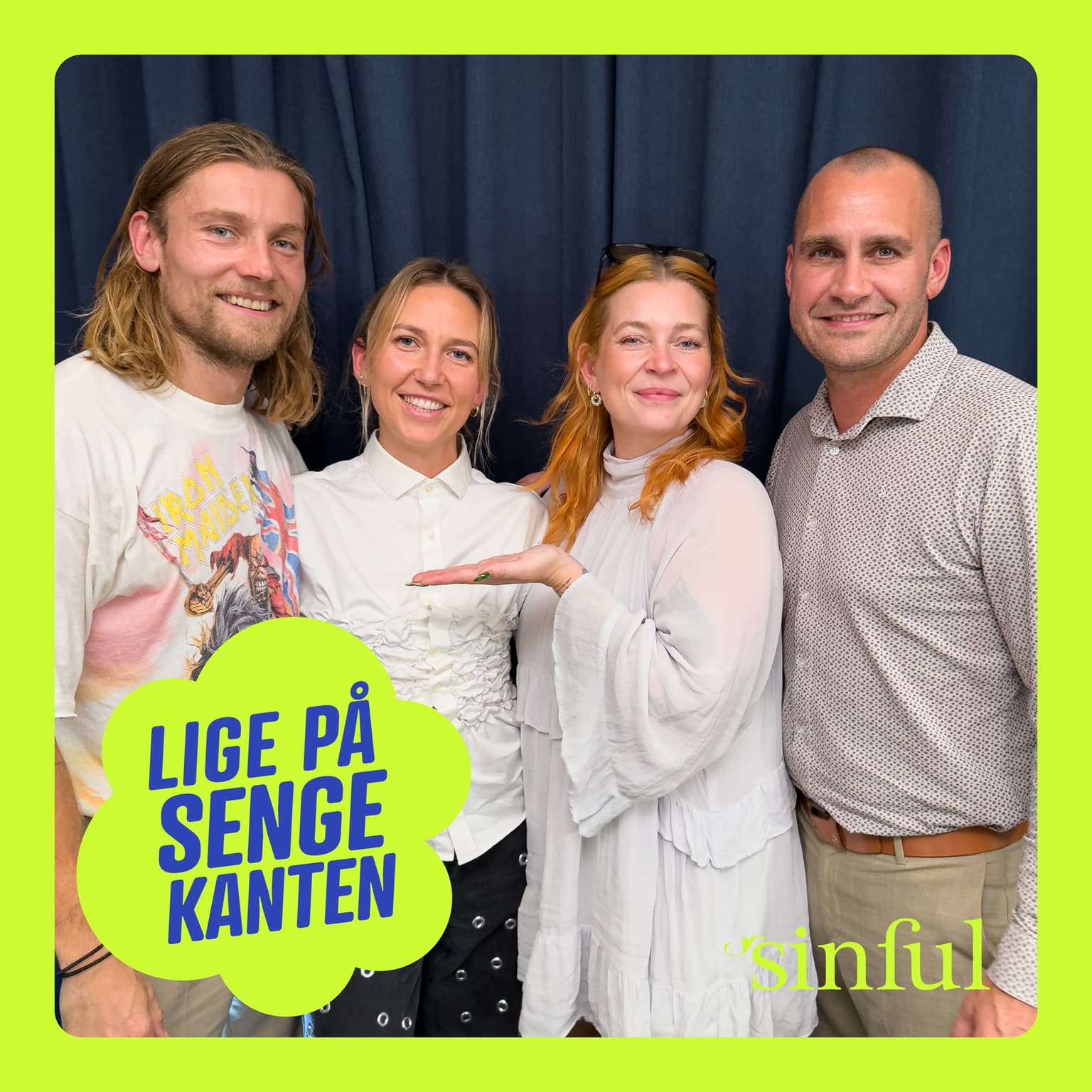 Den med dem fra Bachelor - Christian Ulrik Hansen, Kasper Skak og Amalie Haubo aka bacheloramalie artwork