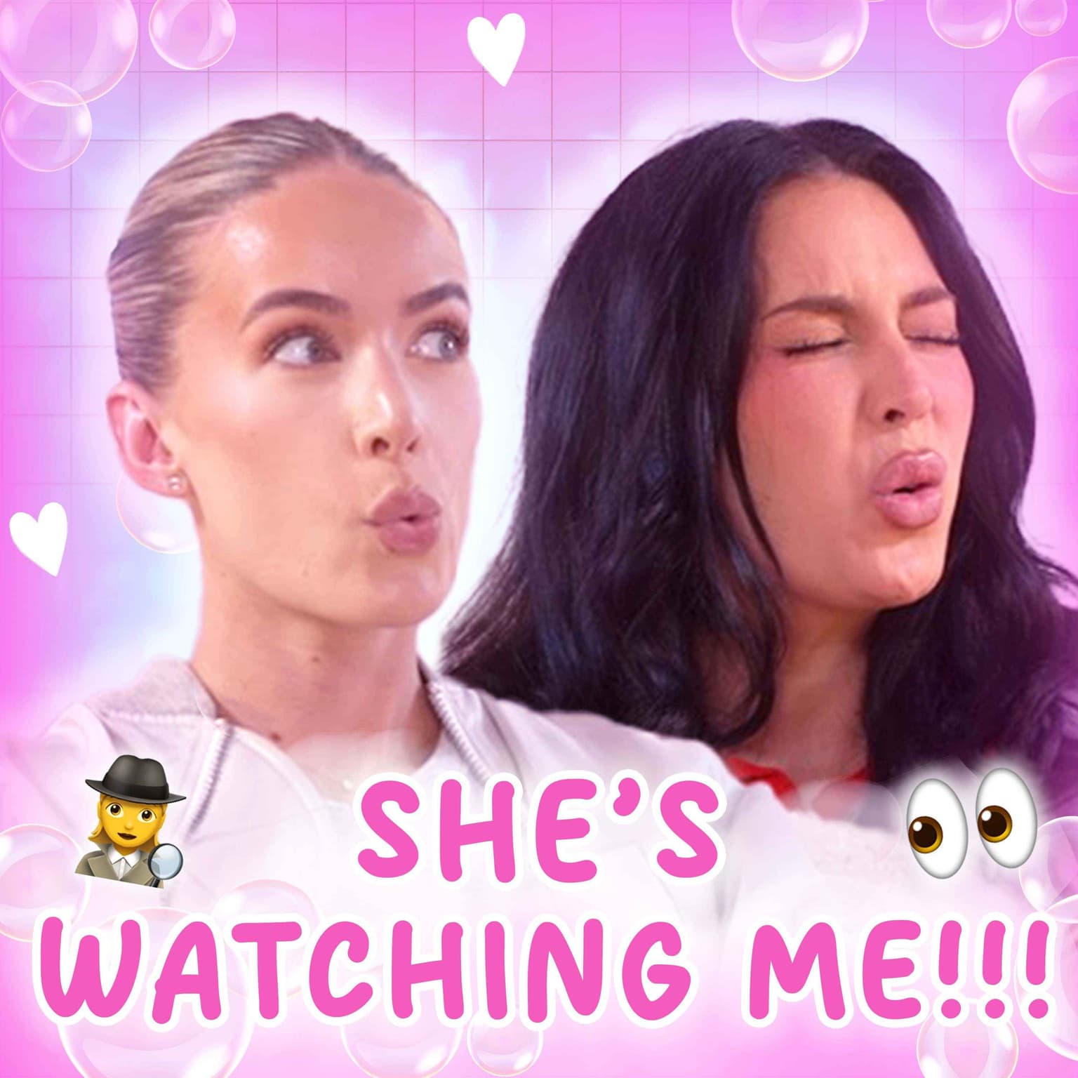 Girl Talk: She's keeping me under SURVEILLANCE artwork
