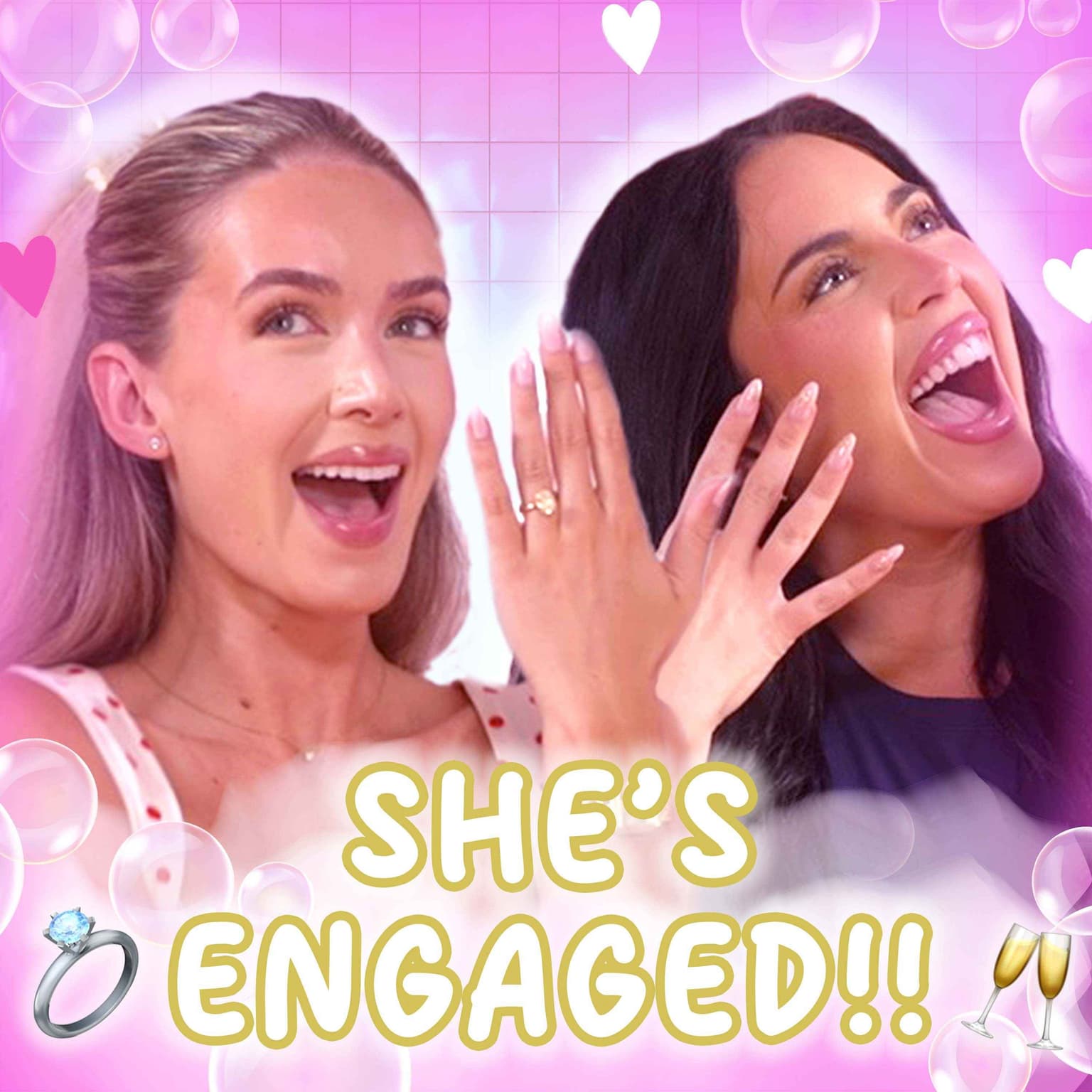 SOPHIA’S ENGAGED!!! artwork