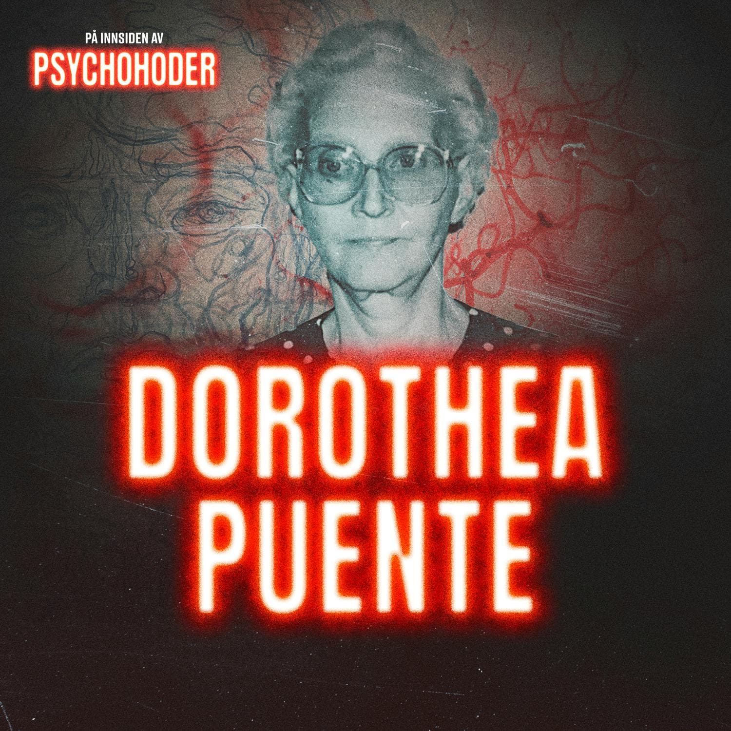 Dorothea Puente - med hagen full av nedgravde lik artwork