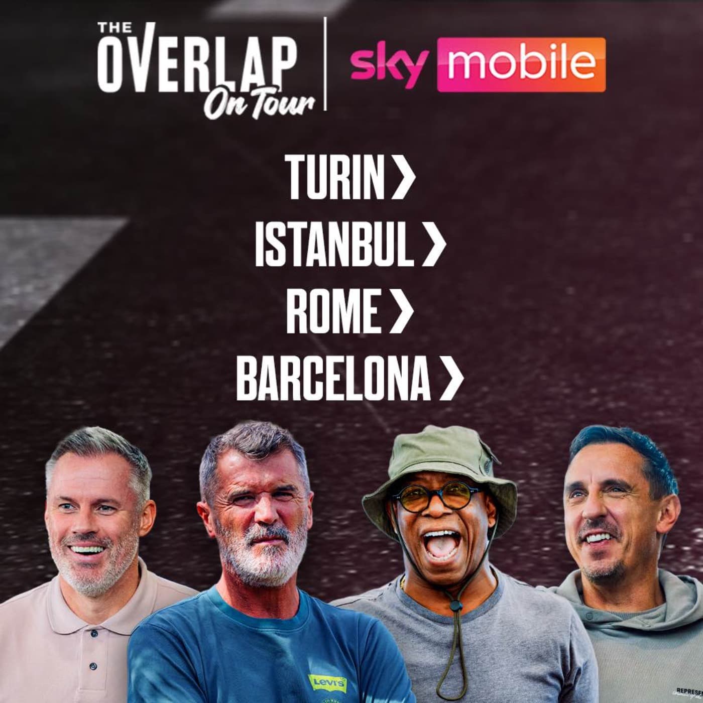 Fixing Football, Fry-Ups and Roy’s Ice Bath Rant! | Sky Mobile: The Overlap On Tour artwork