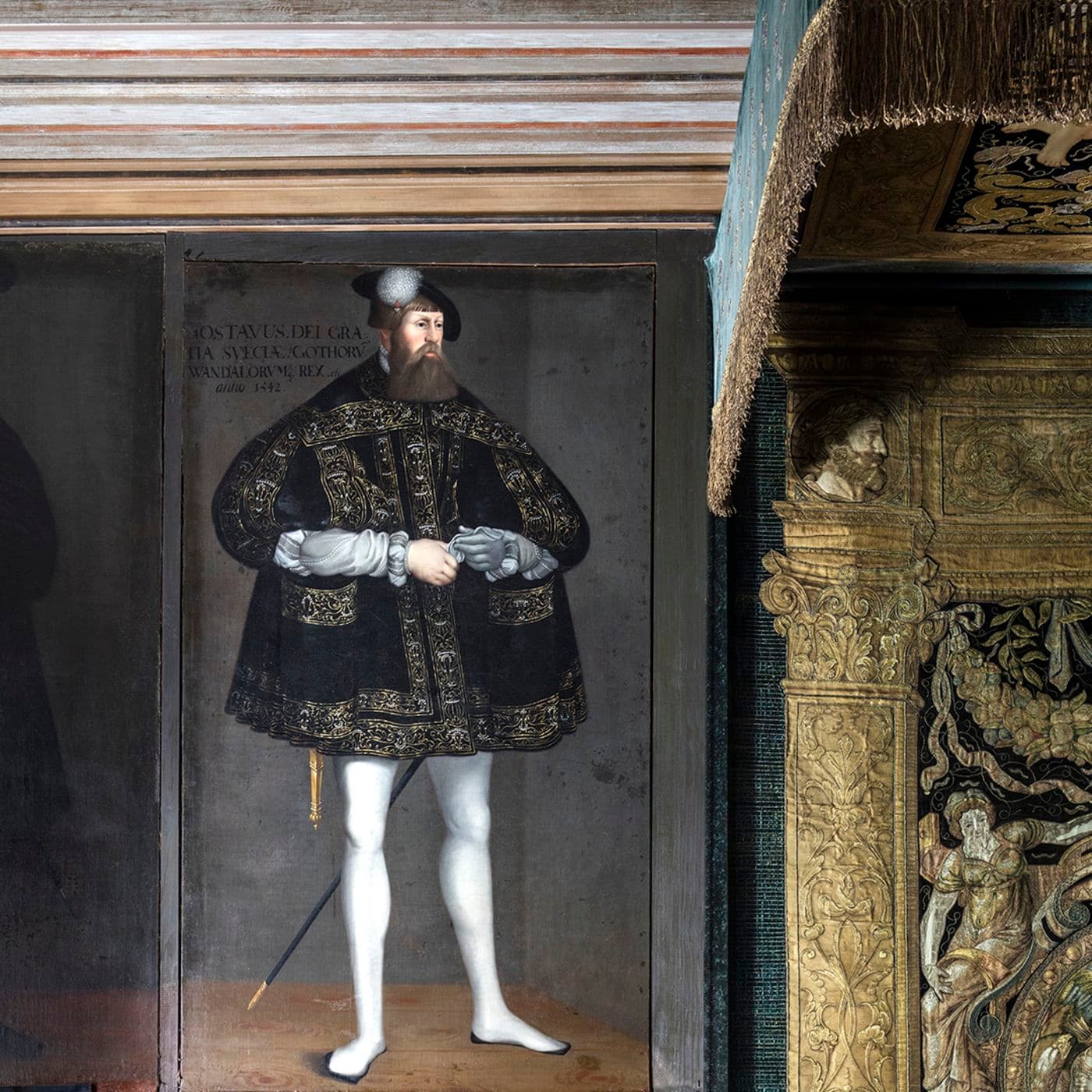 Gripsholms slott med Statens porträttsamling artwork