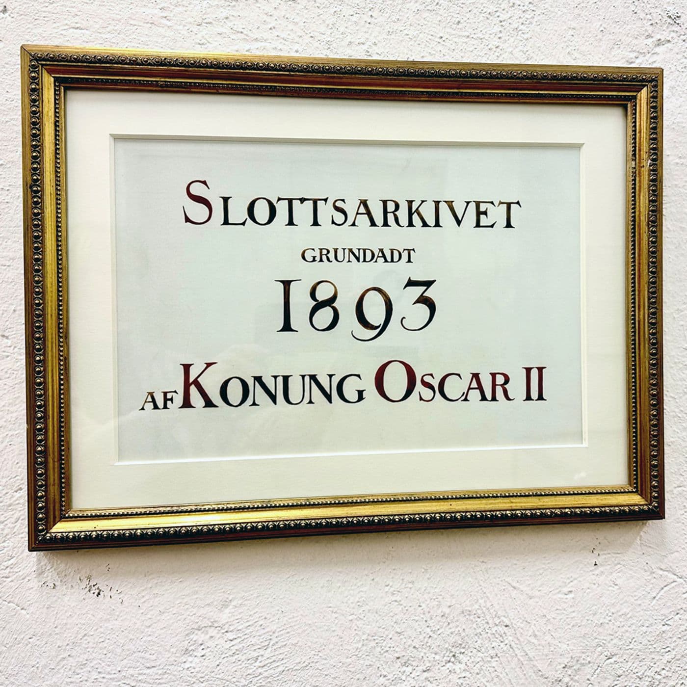 Slottsarkivarien artwork
