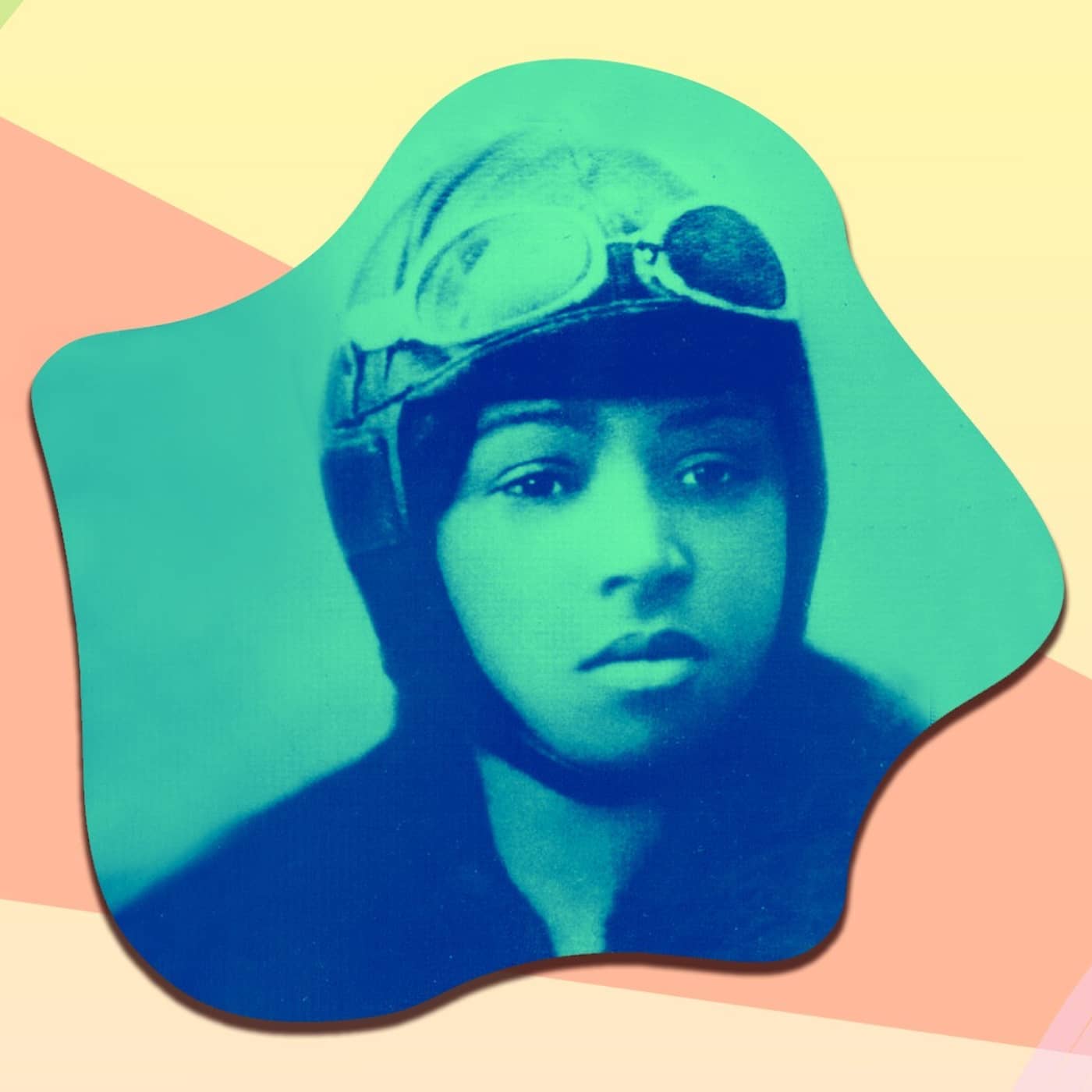 Bessie Coleman – pilotpionjär och medborgarrättskämpe artwork