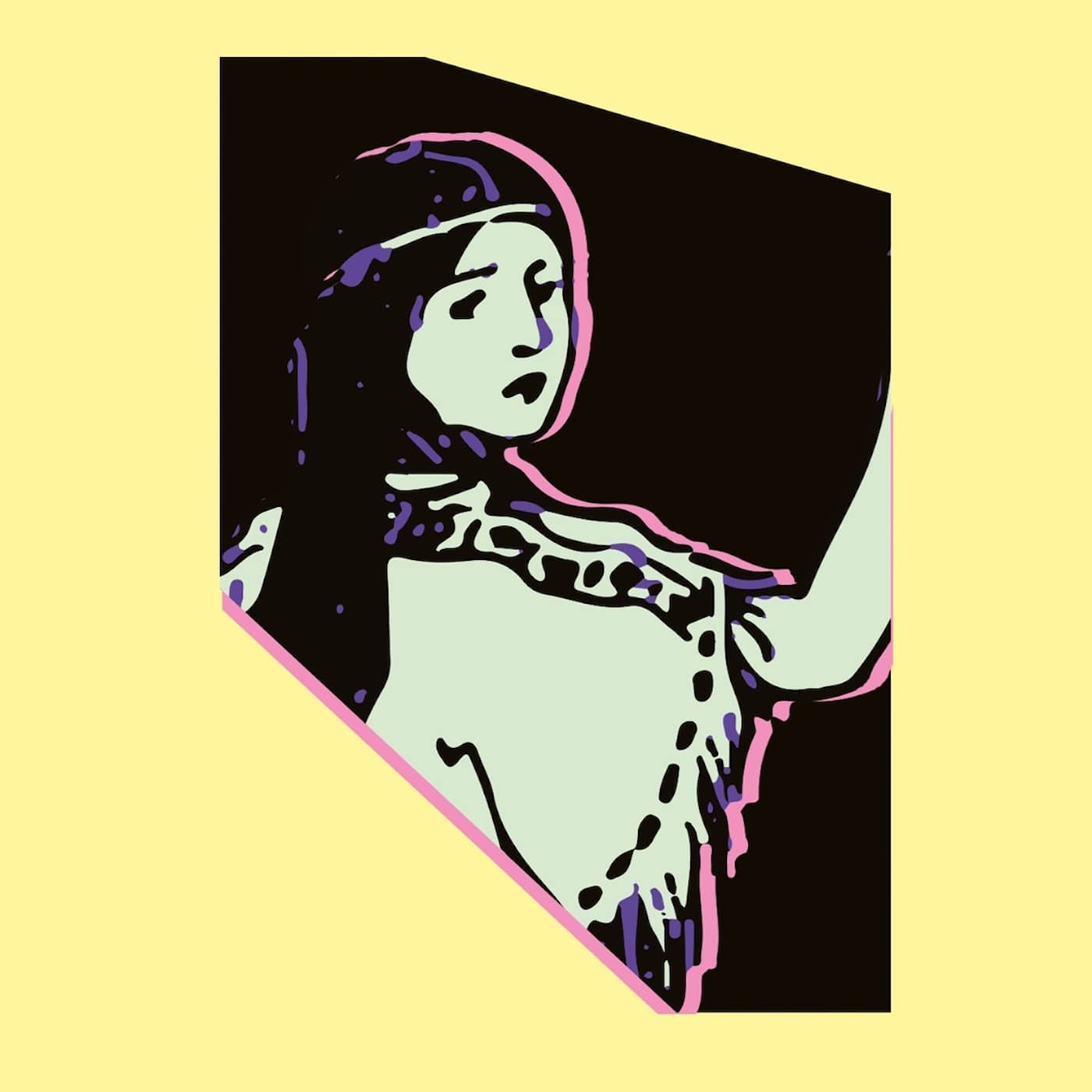 Pocahontas - människan bakom myten artwork