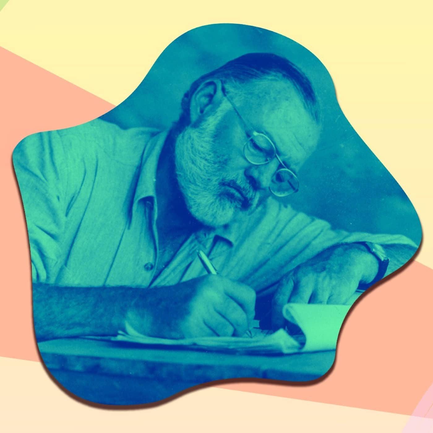 Ernest Hemingway – kicksökande machoman och stilbildande ikon artwork