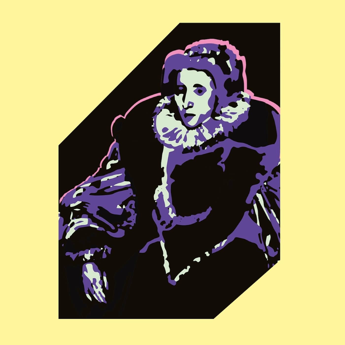 Elisabet I - gift med England artwork